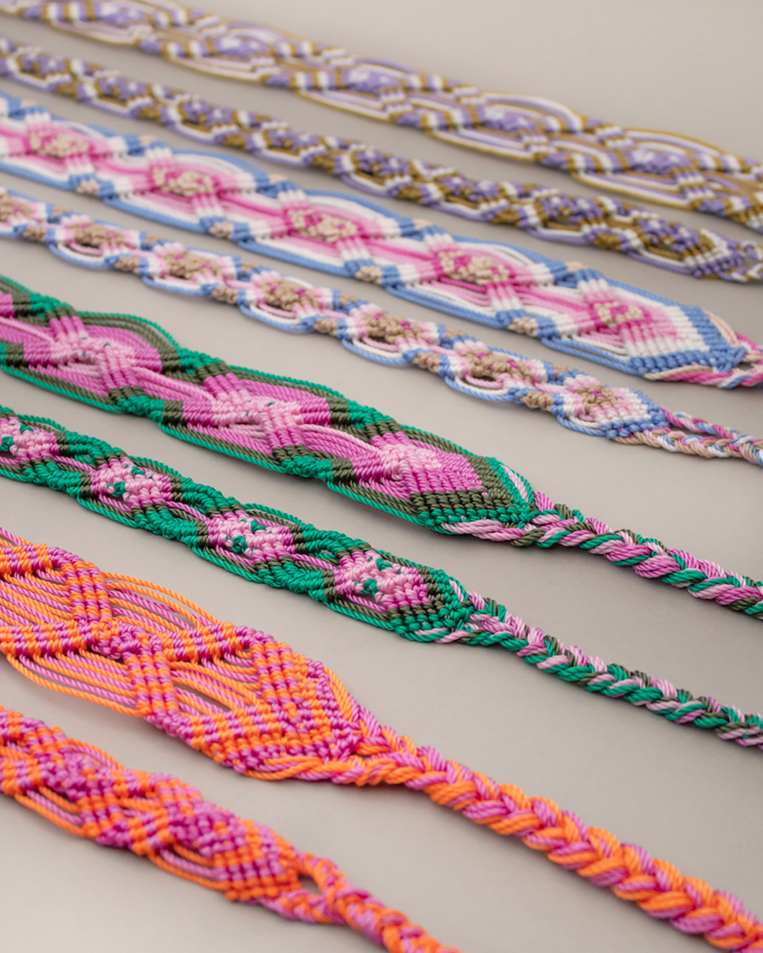 Phone Straps in different colour designs, MAHAWO