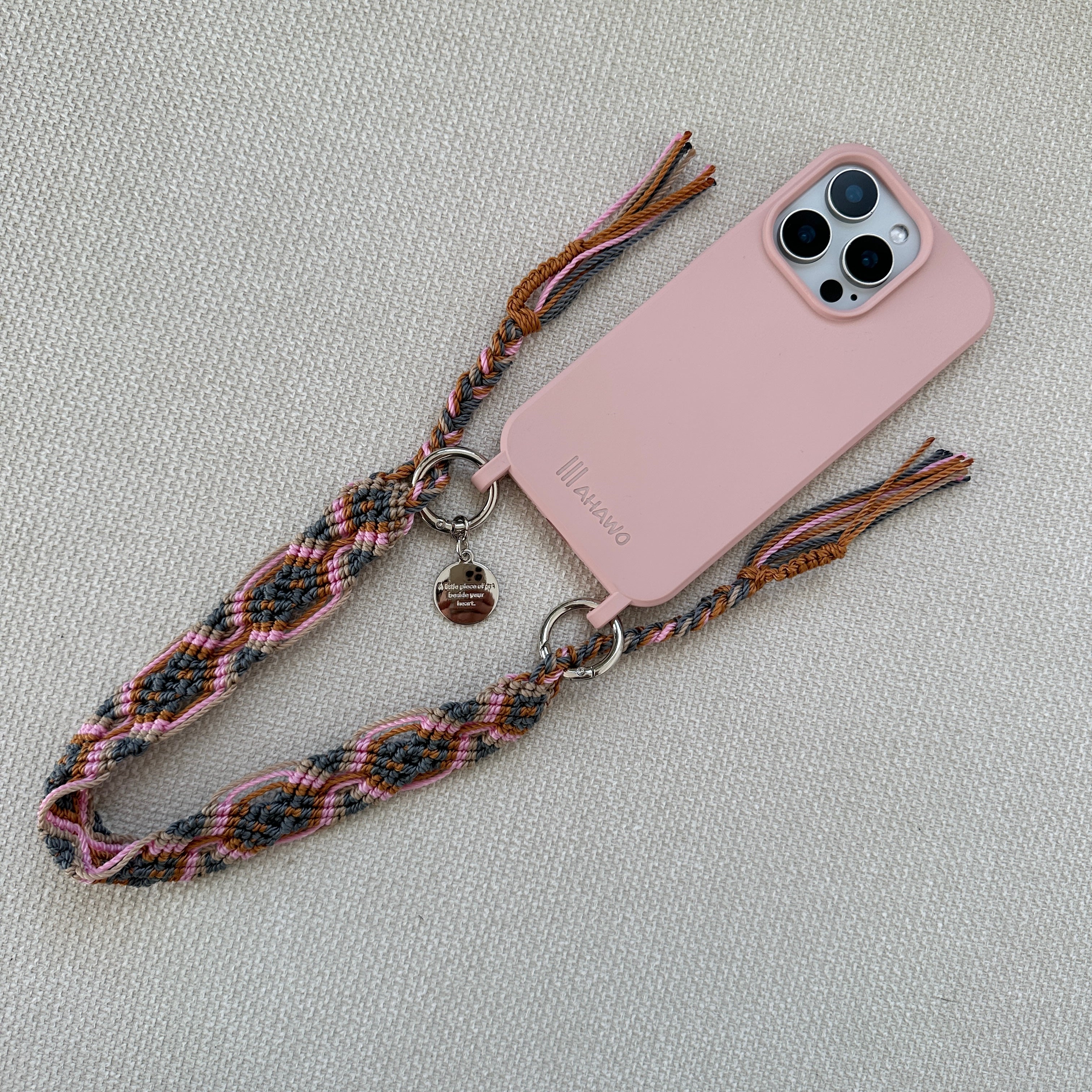 Short Phone Strap "Coconut Kiss"