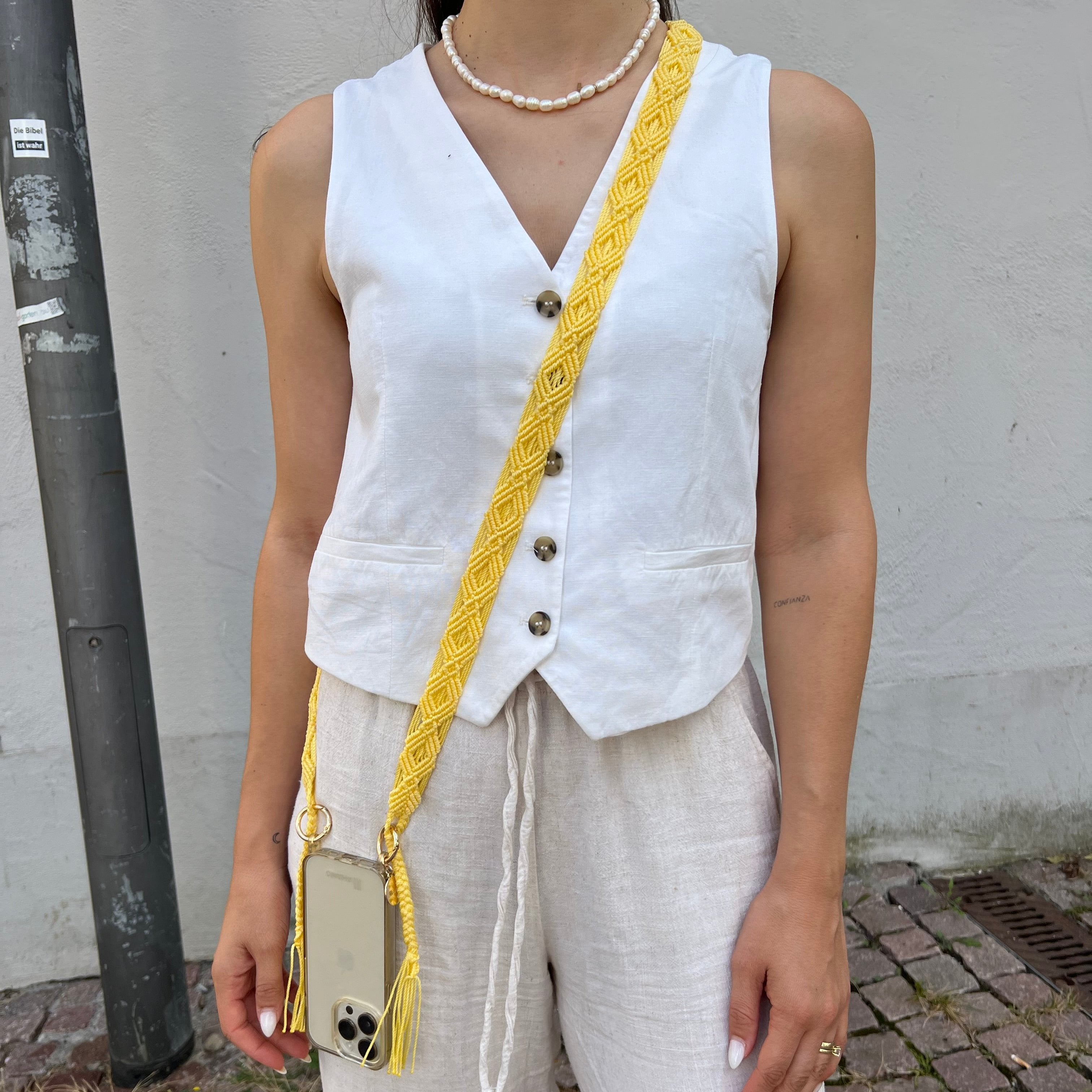Banana Bliss Slim Phone Strap