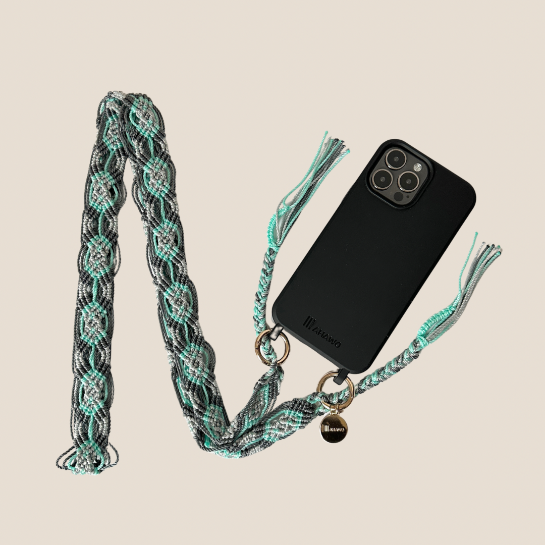 Minty Shades Slim Phone Strap