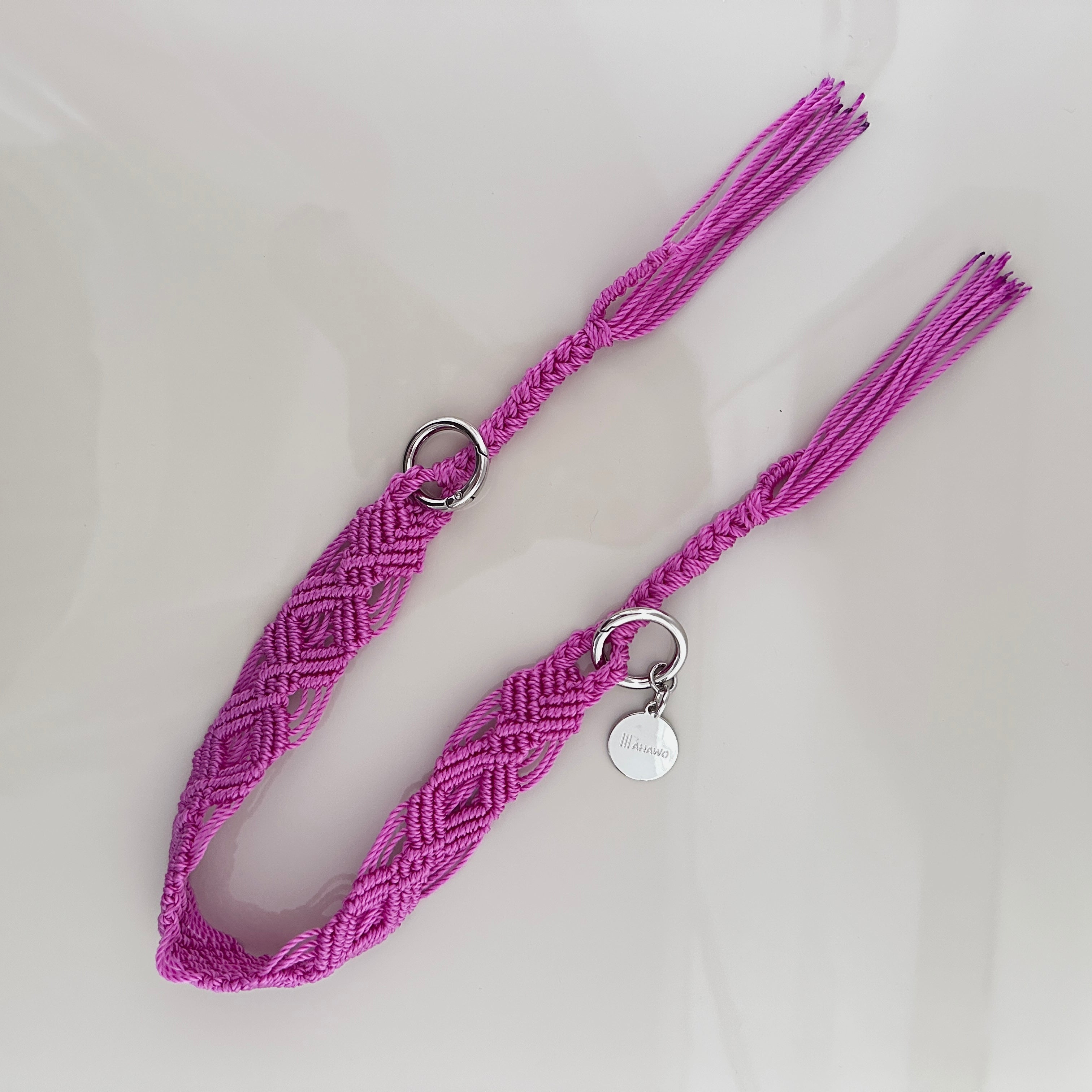 Short Phone Strap "Bright Magenta"