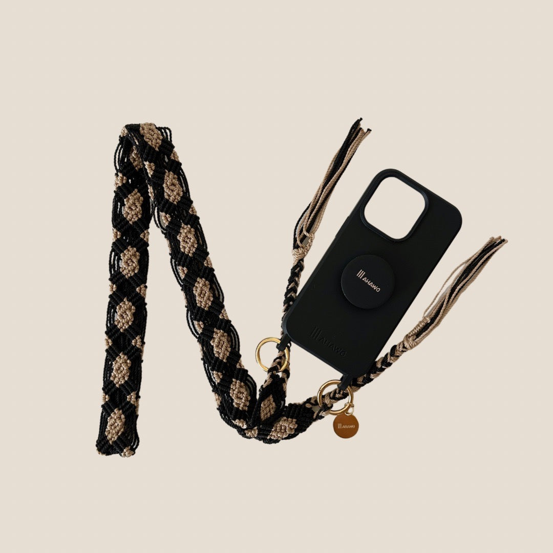 Dark Night Slim Phone Strap