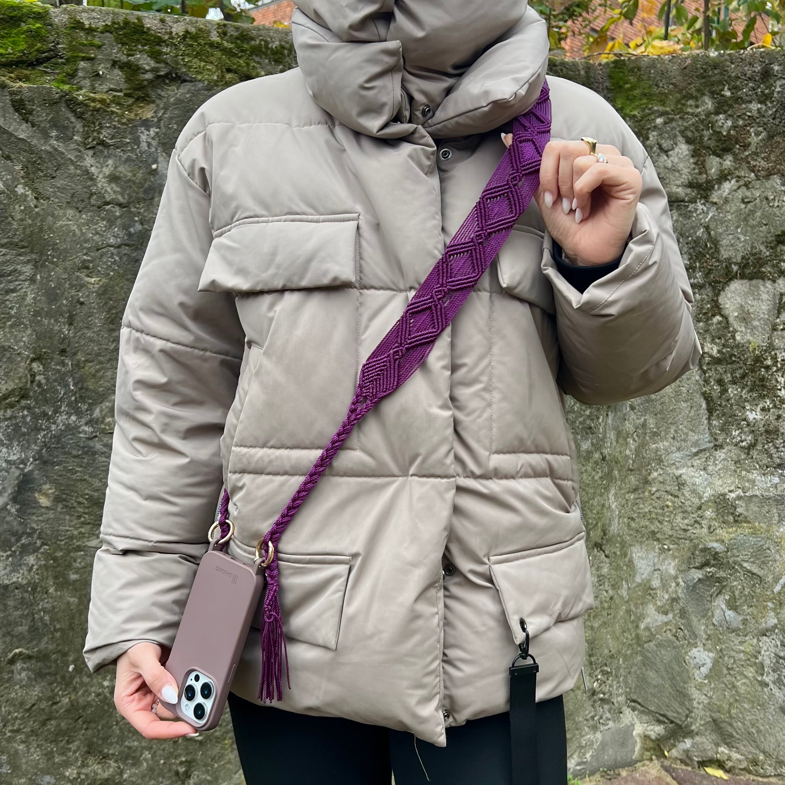 Twilight Grape Phone Strap