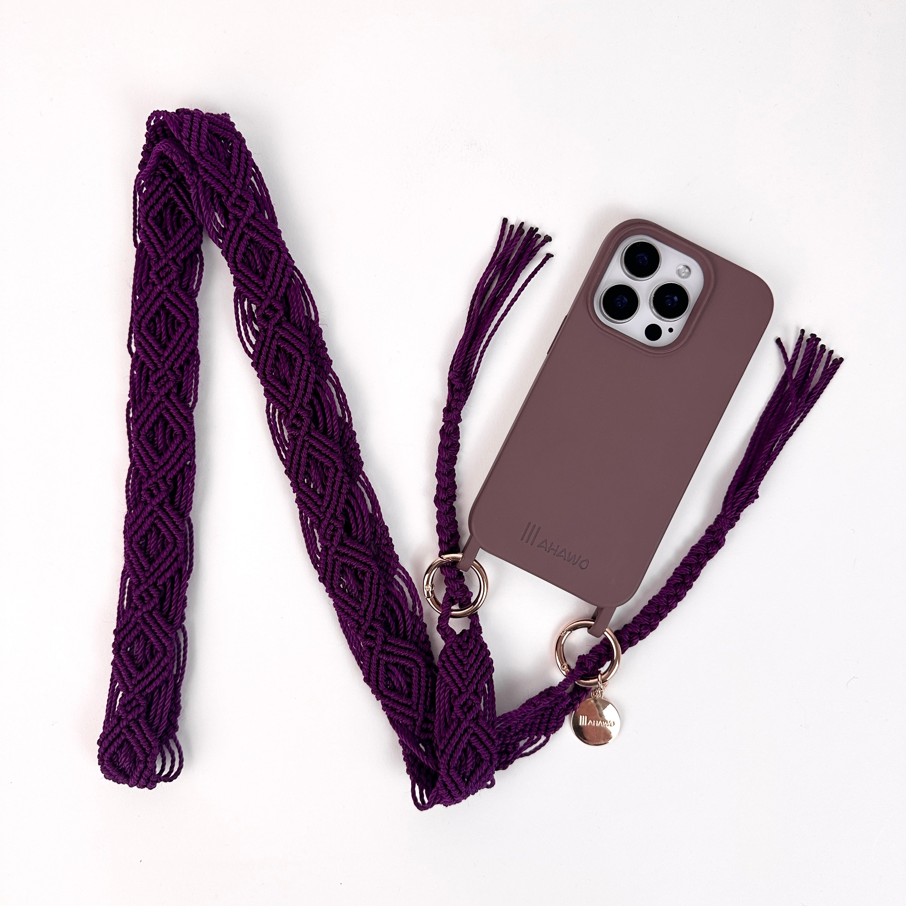 Twilight Grape Slim Phone Strap