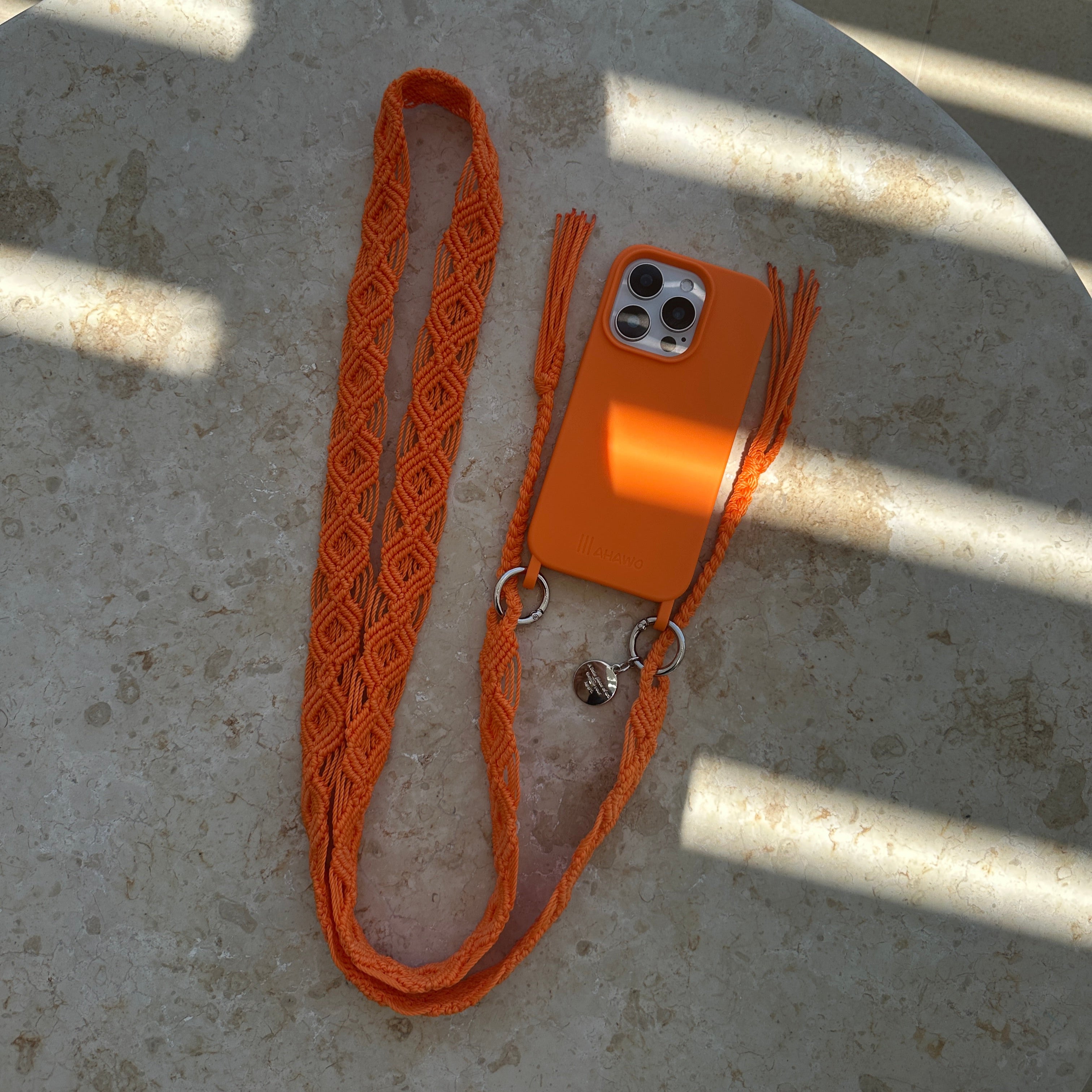Phone Case with Eyelets Orange