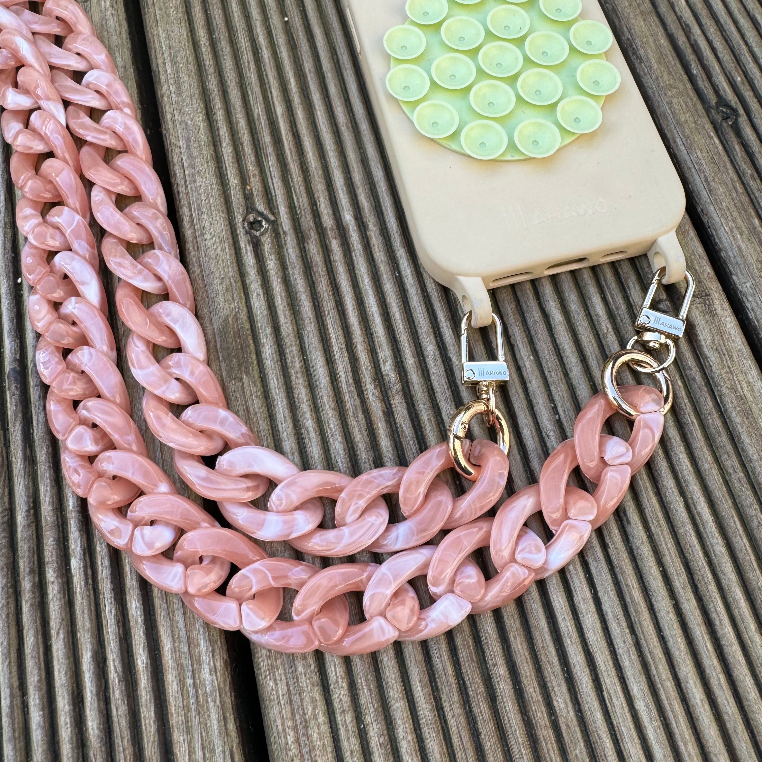 Long Chain Strap Rose