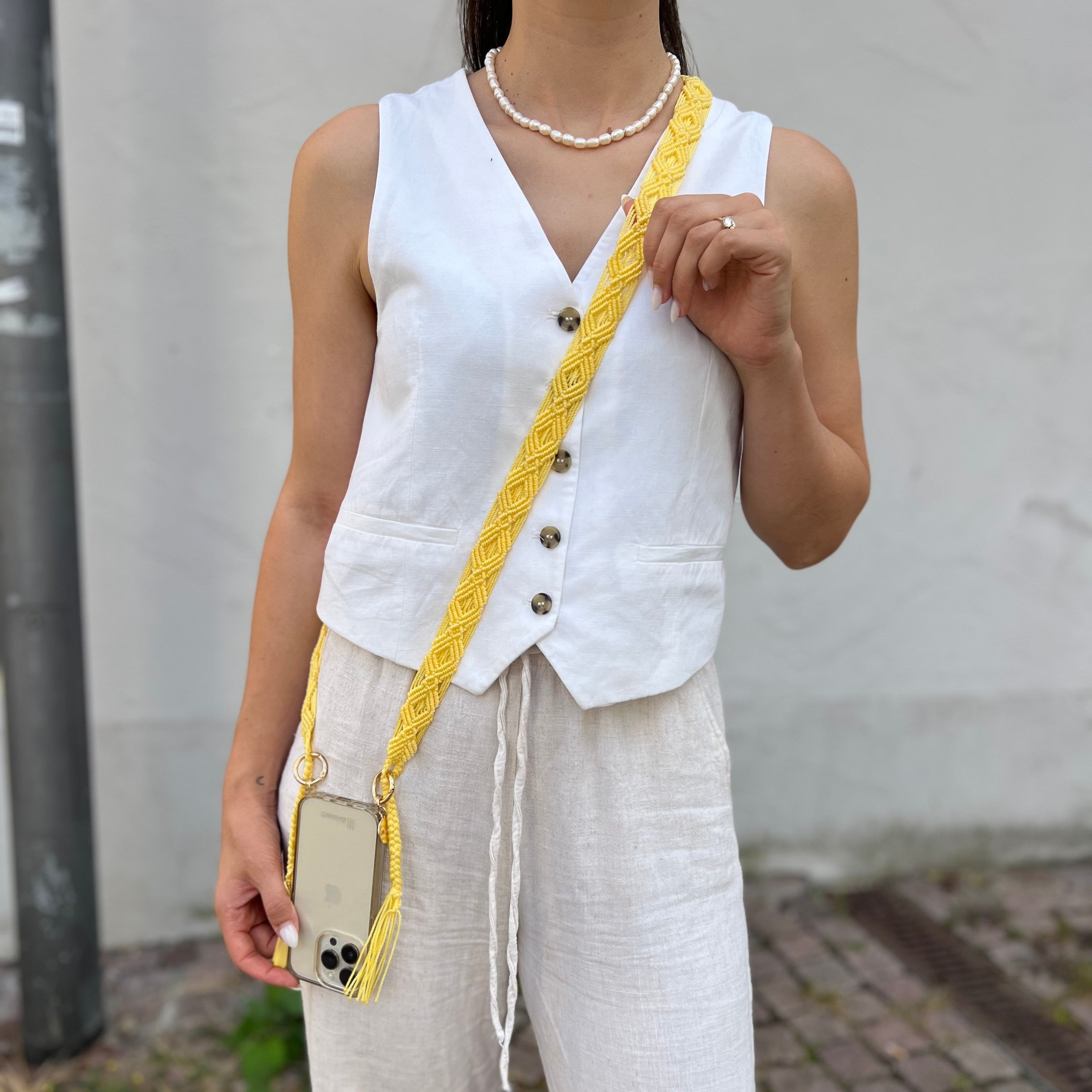 Banana Bliss Slim Phone Strap