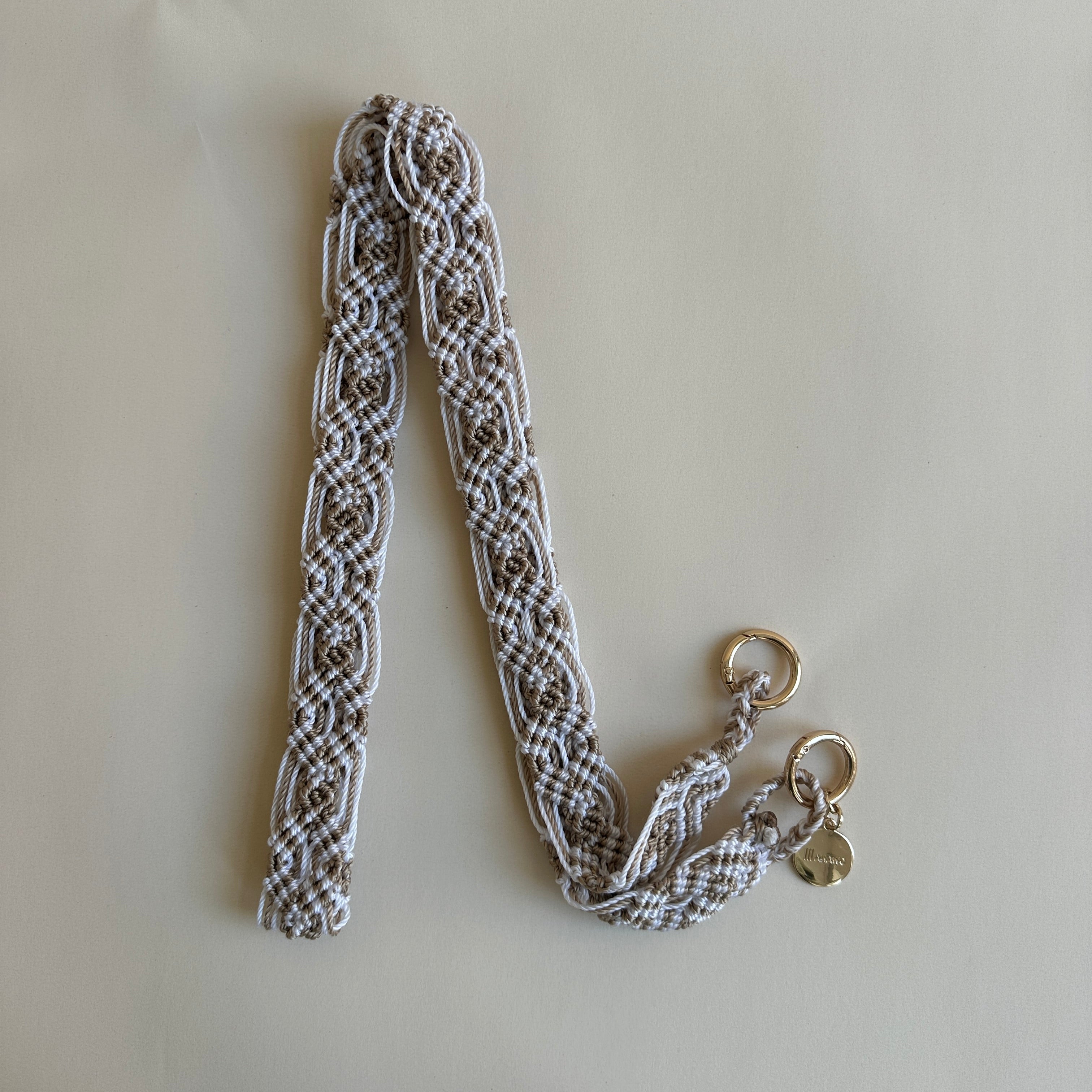 Cashmere Tones Slim Phone Strap with Eyelets