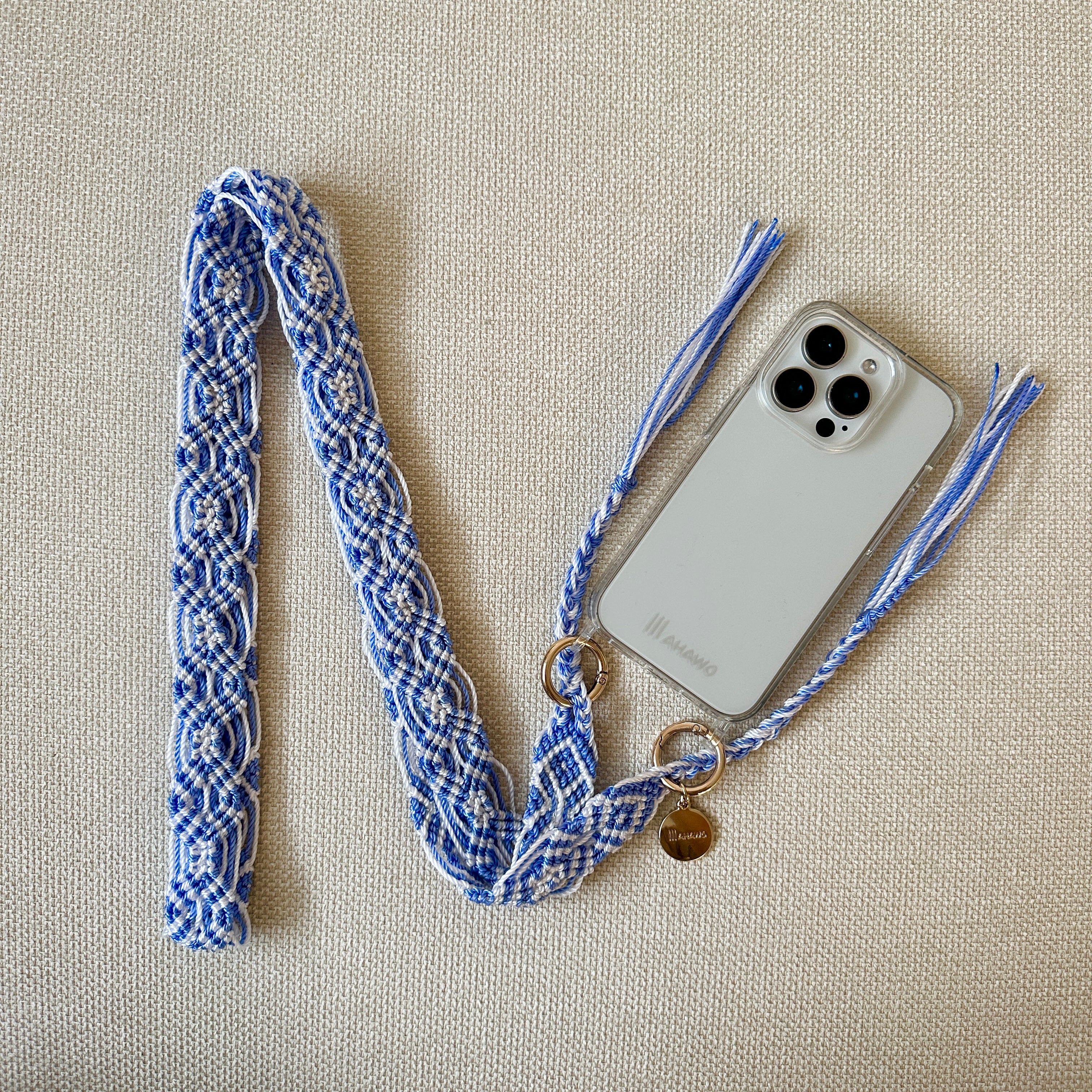 Clear Sky Slim Phone Strap