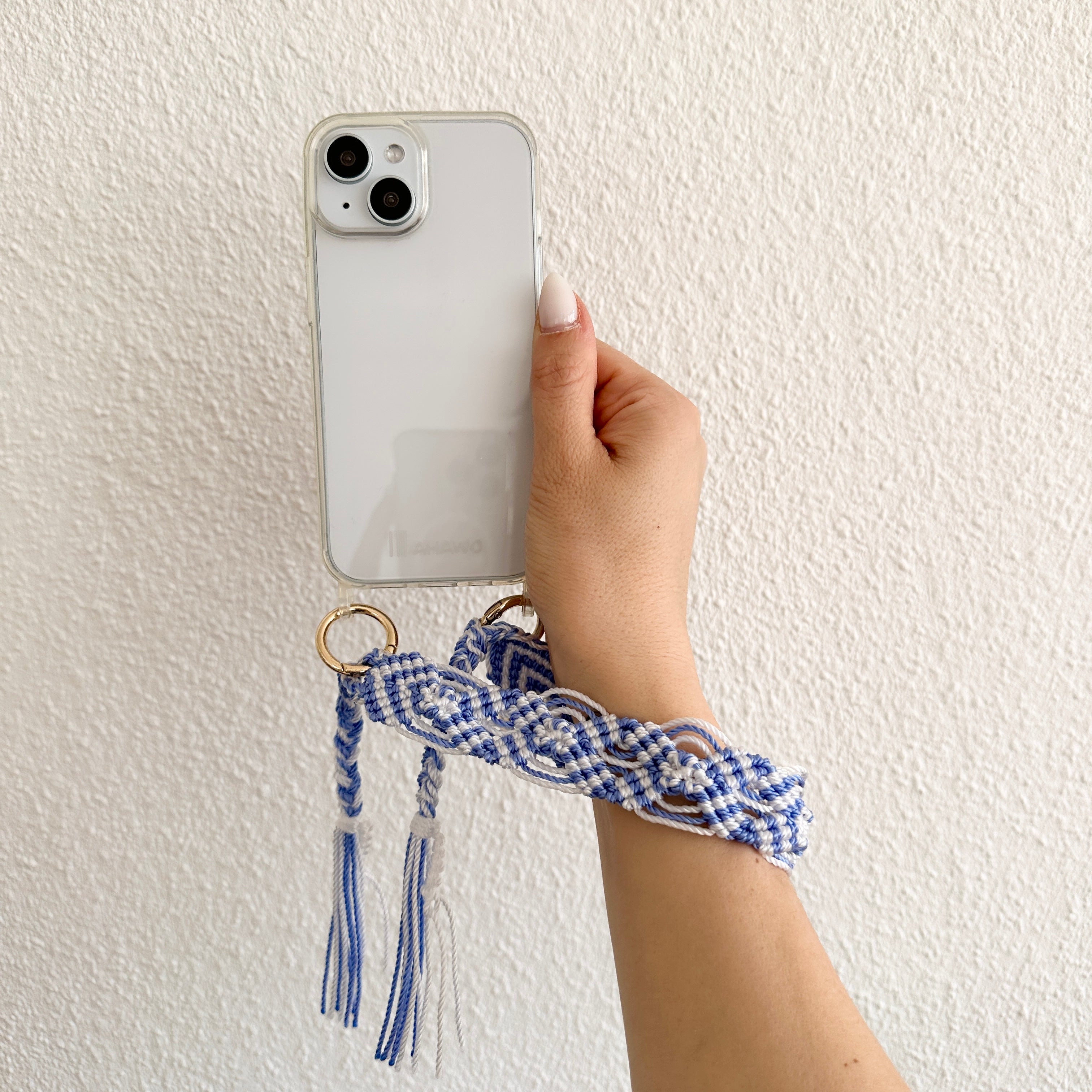 Short Phone Strap "Clear Sky"