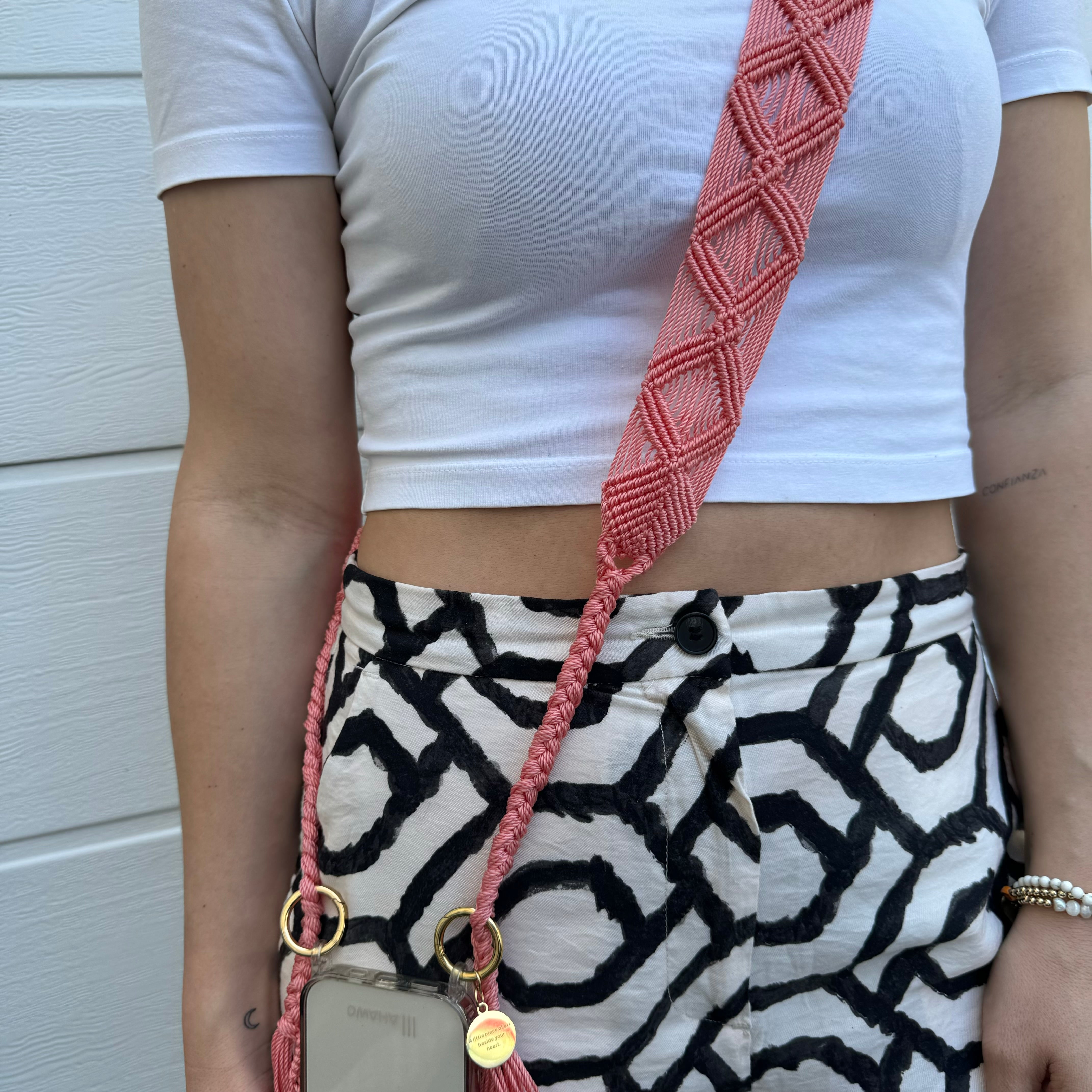 Salmon Splash Phone Strap