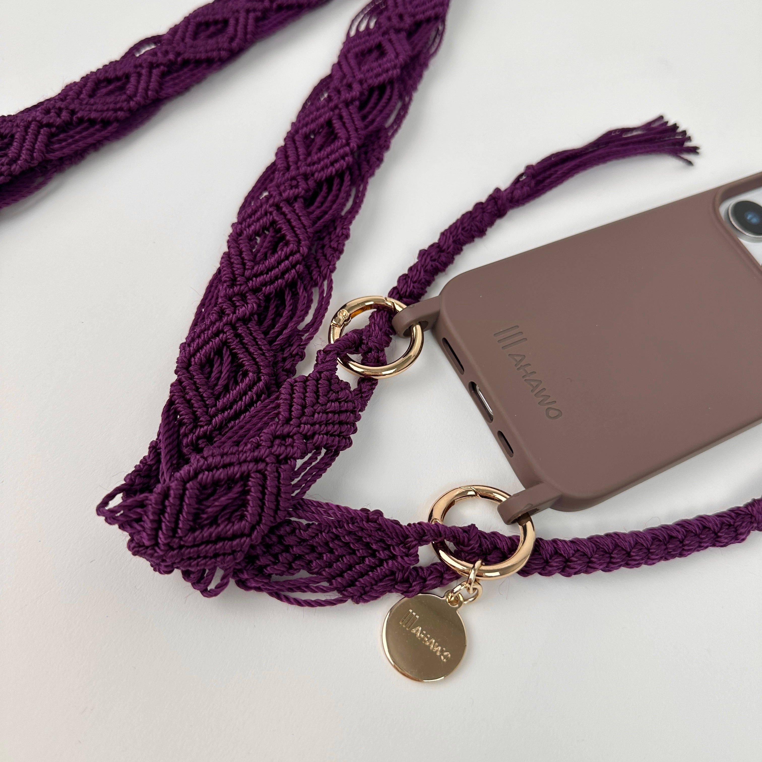 Twilight Grape Slim Phone Strap