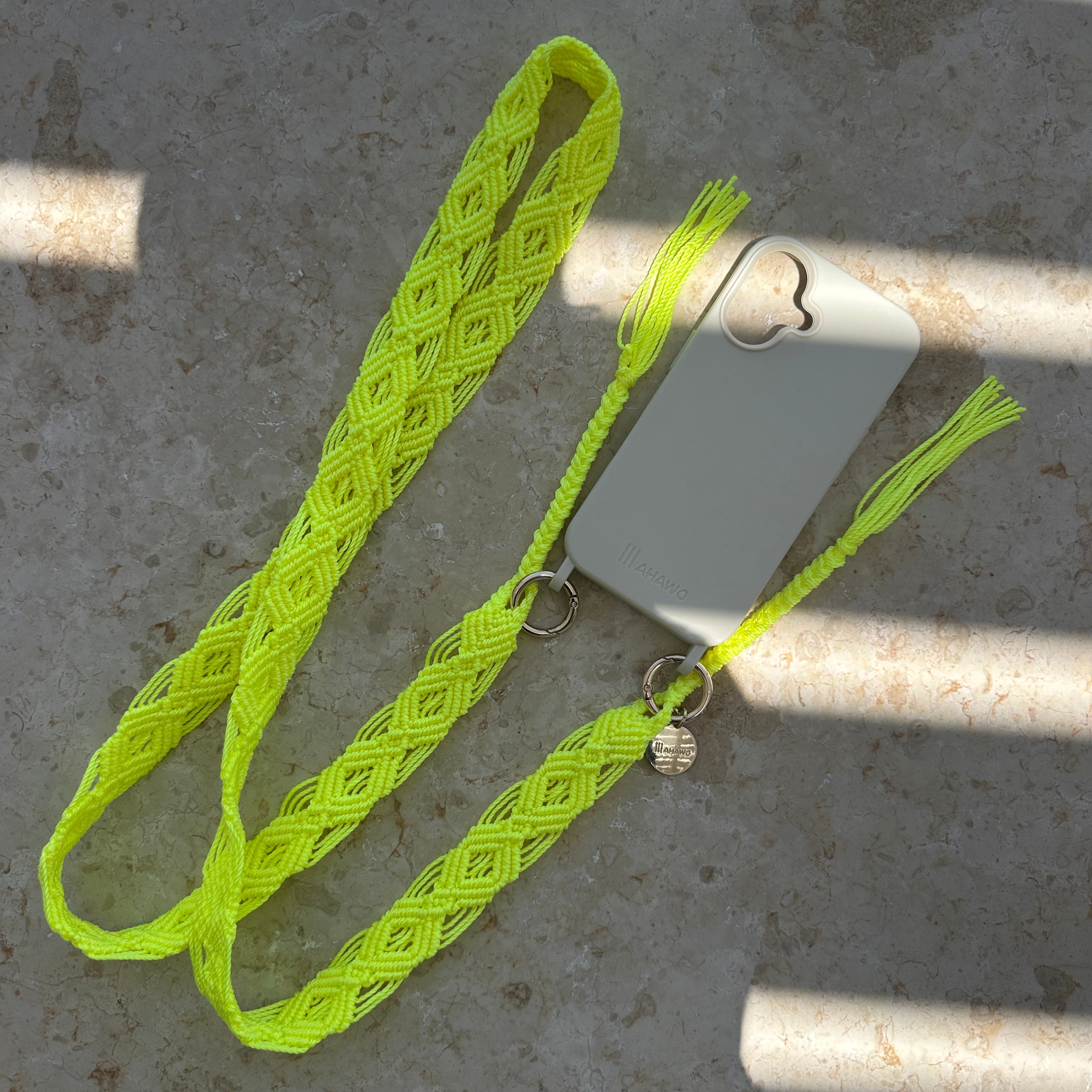 Phone Case with Eyelets Offwhite