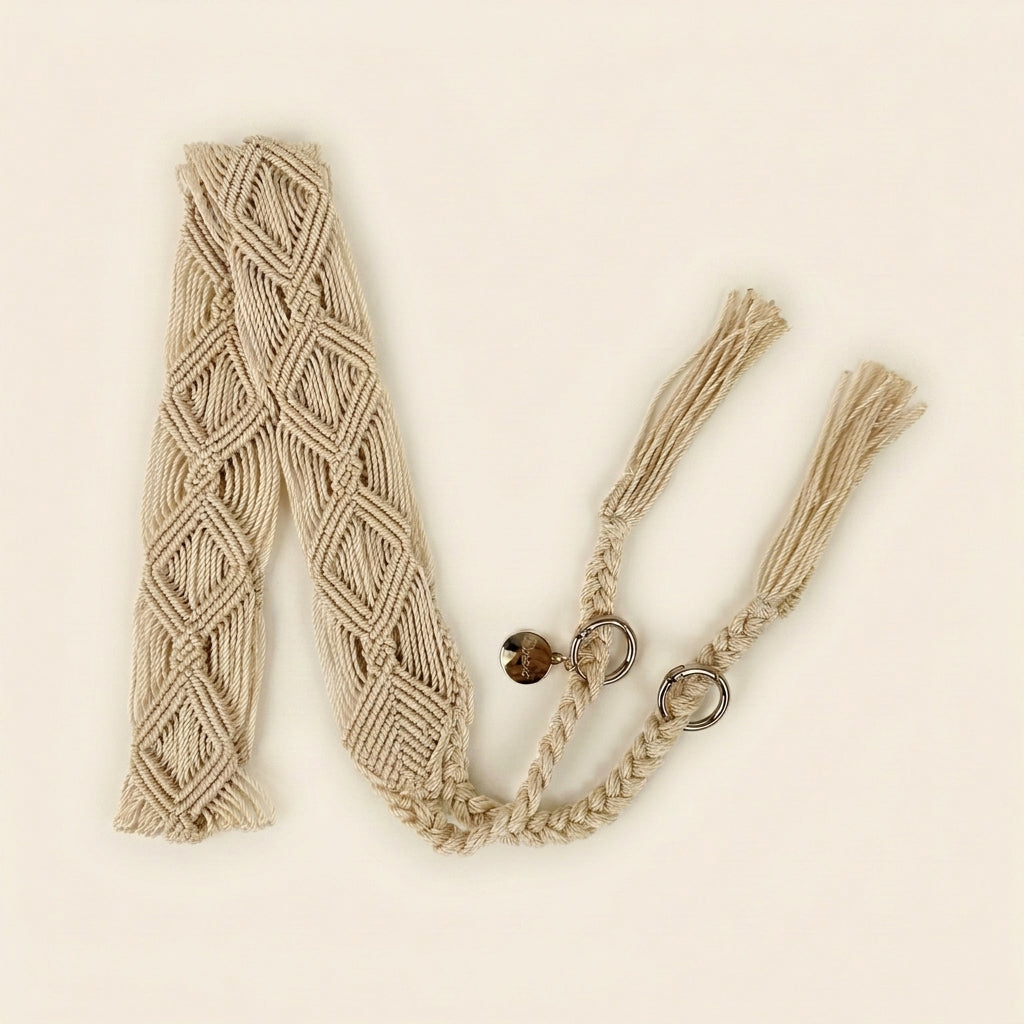 Cream Butter Phone Strap