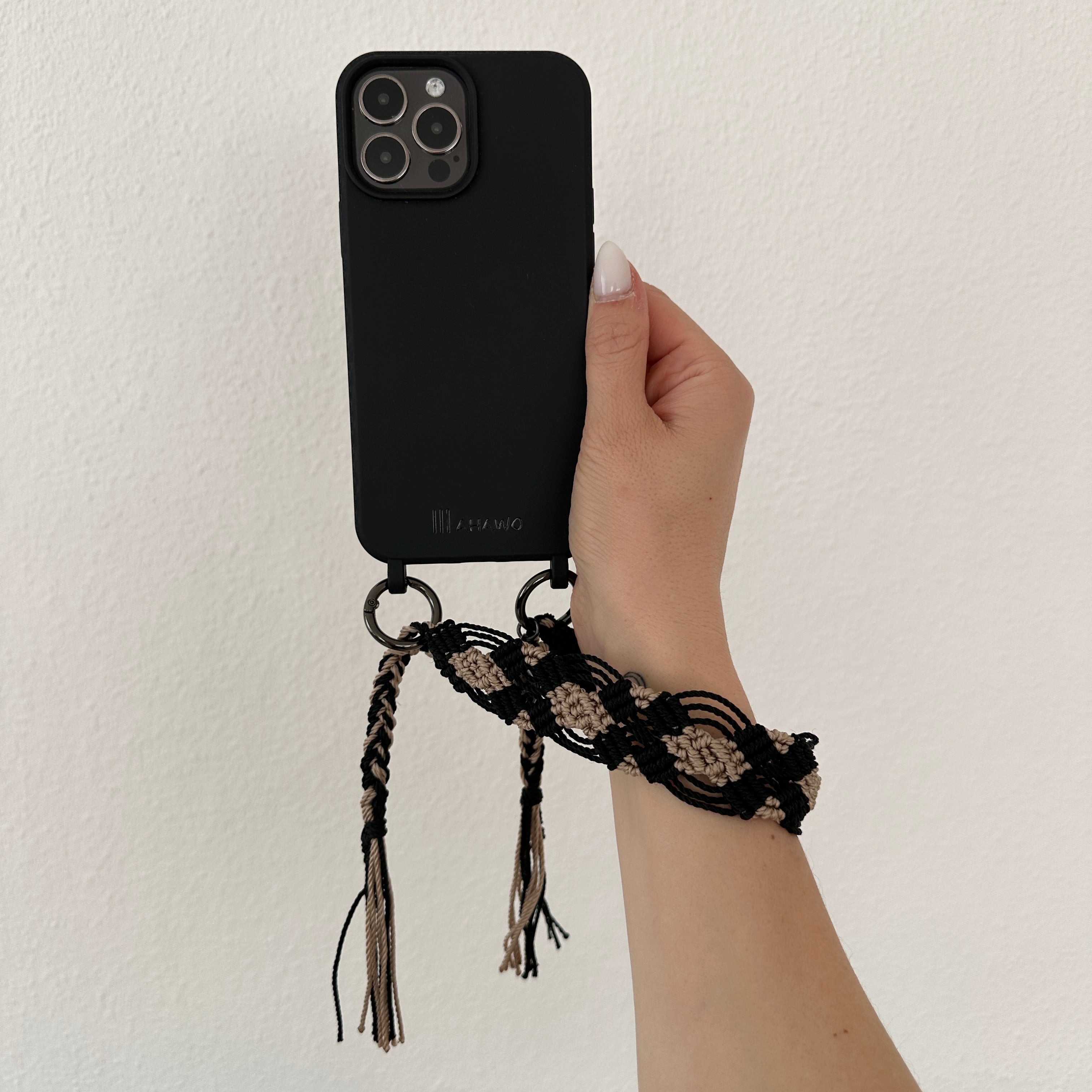 Short Phone Strap "Dark Night"