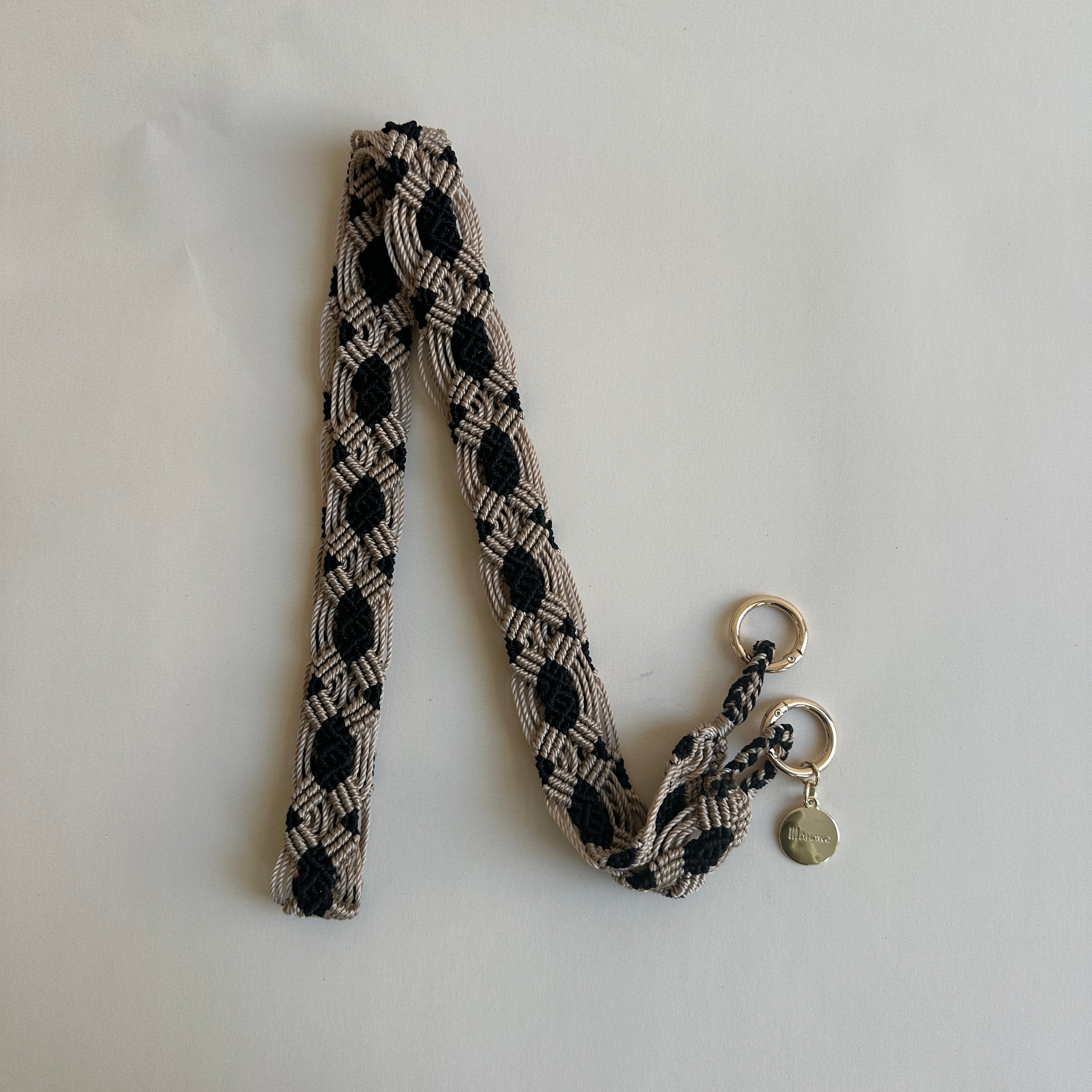 Cappuccino Dream Slim Phone Strap with Eyelets