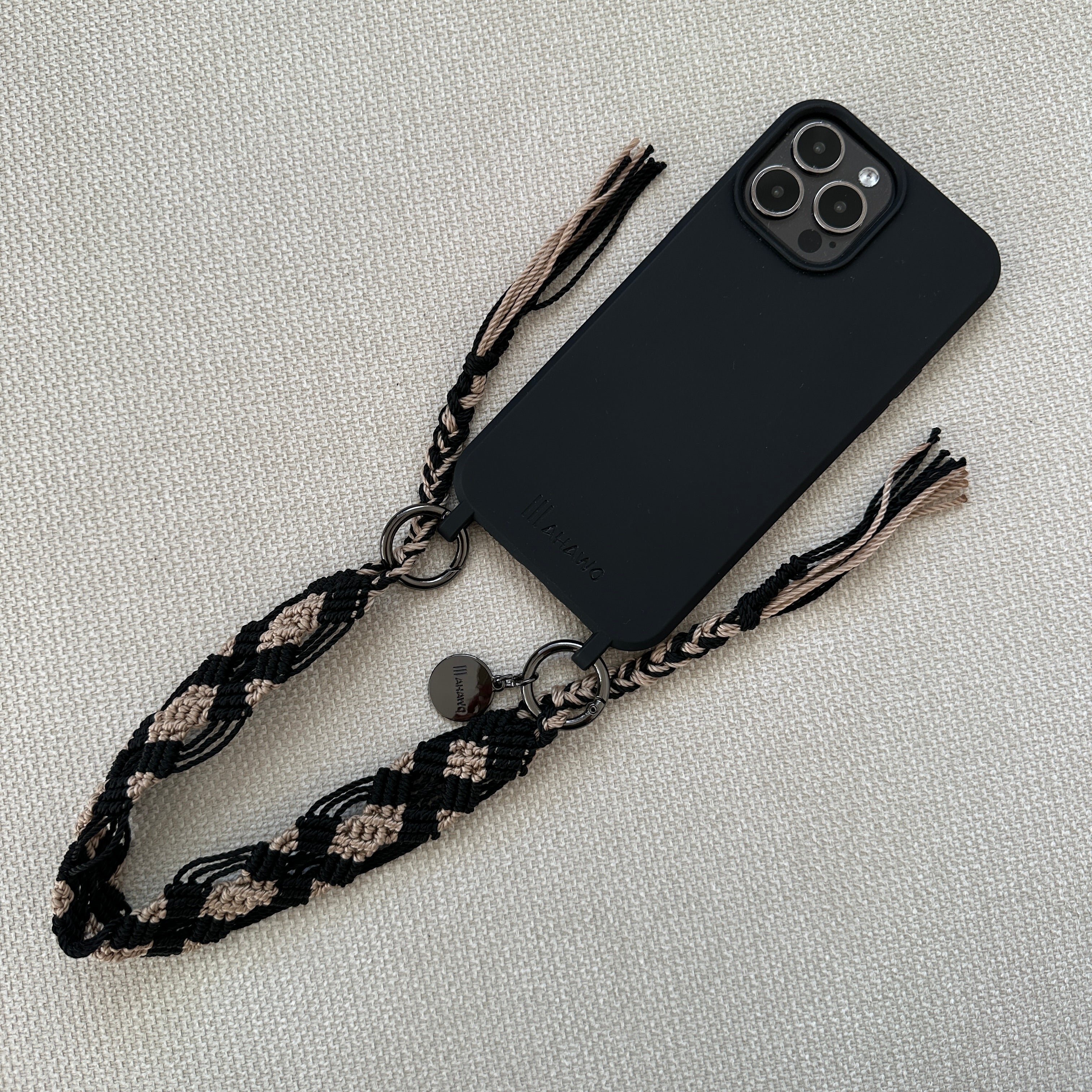 Short Phone Strap "Dark Night"