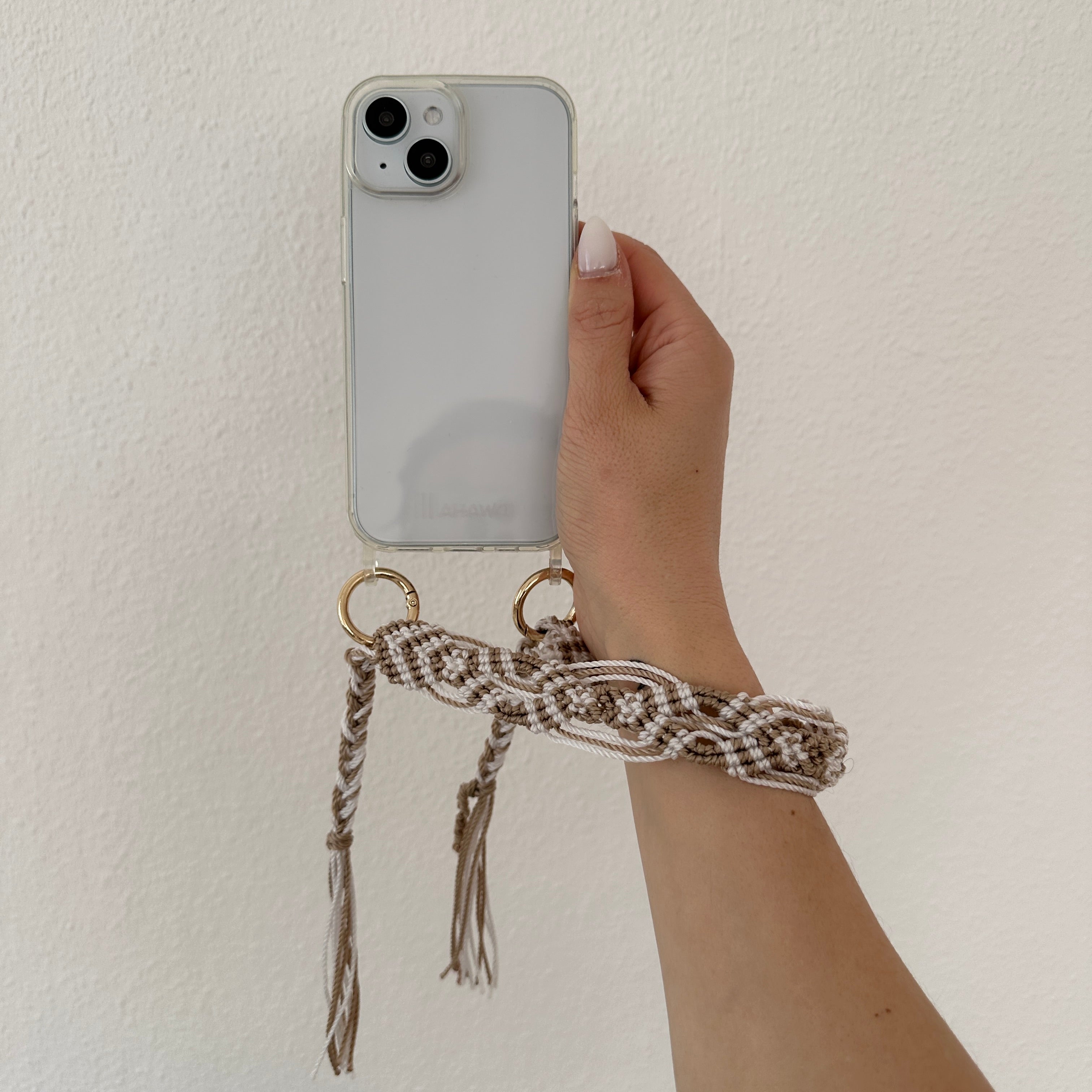 Short Phone Strap "Cashmere Tones"