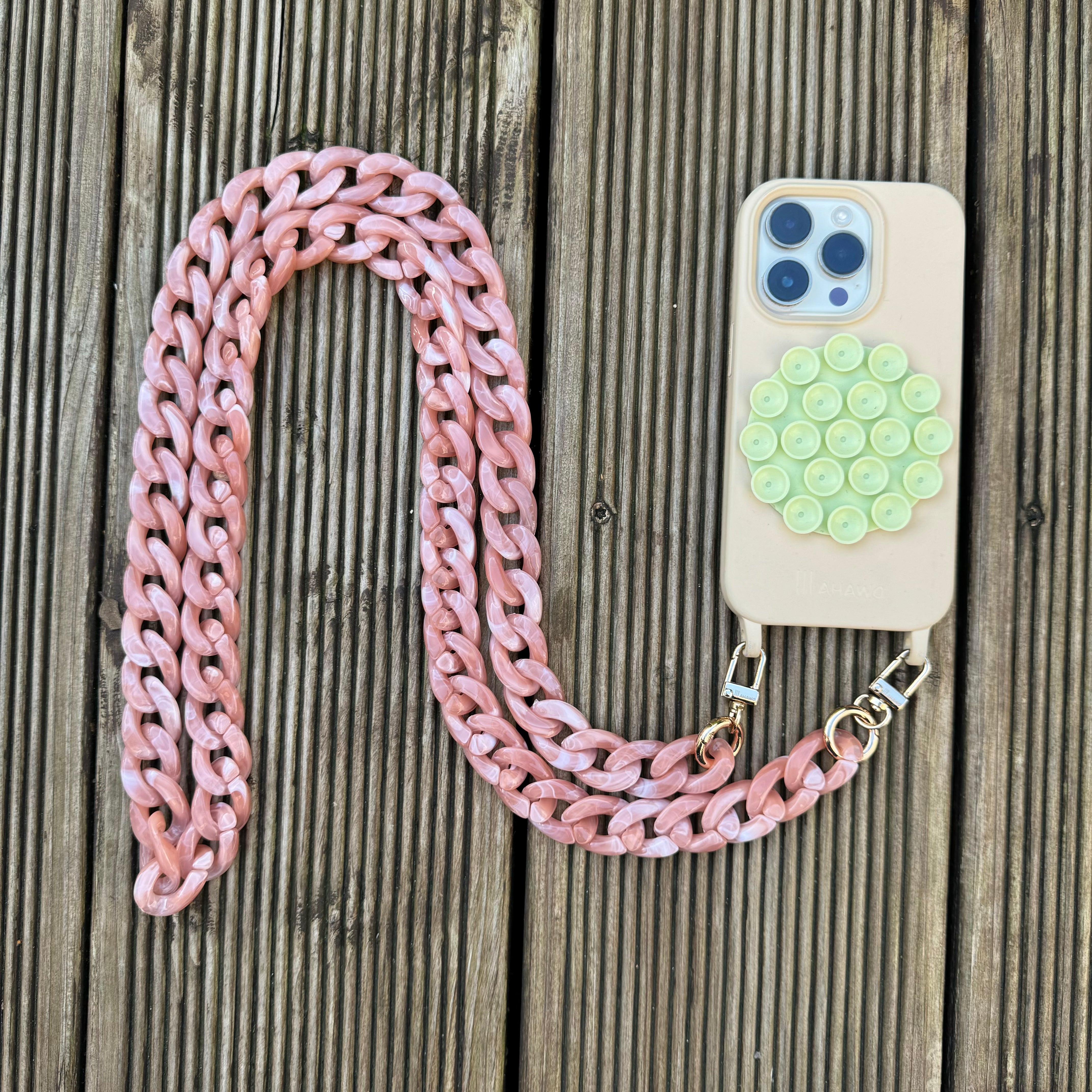 Long Chain Strap Rose