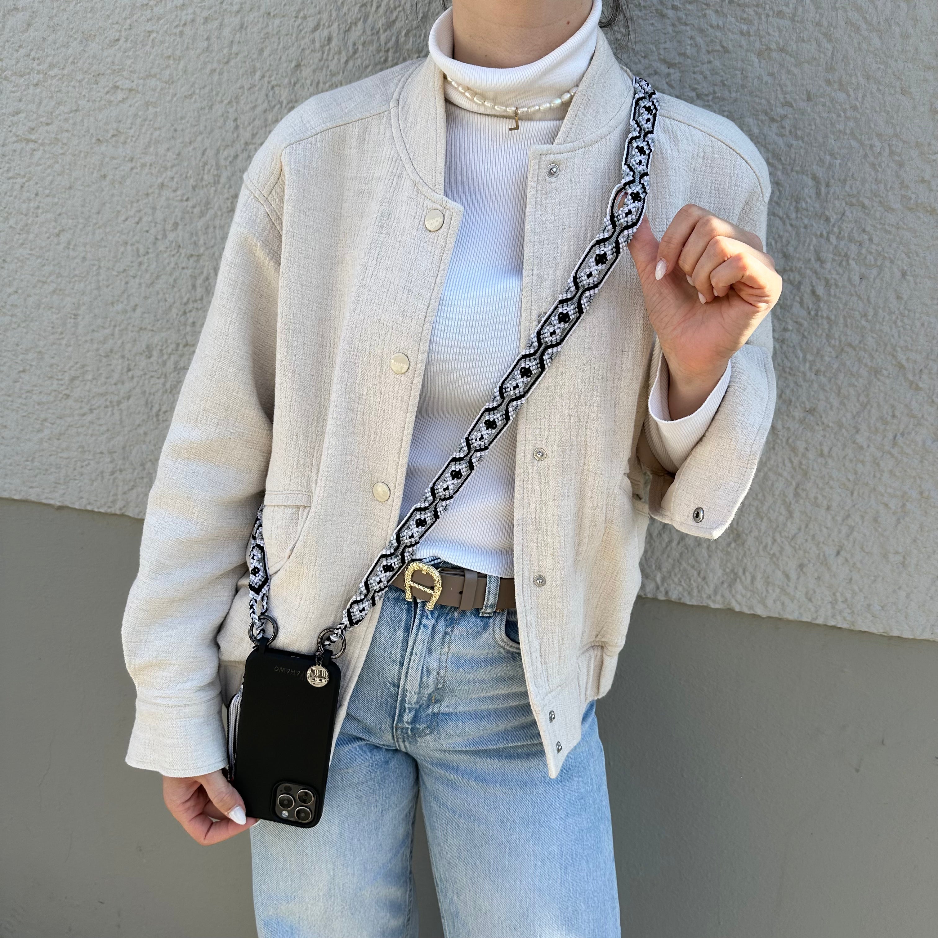 Stone Island Slim Phone Strap