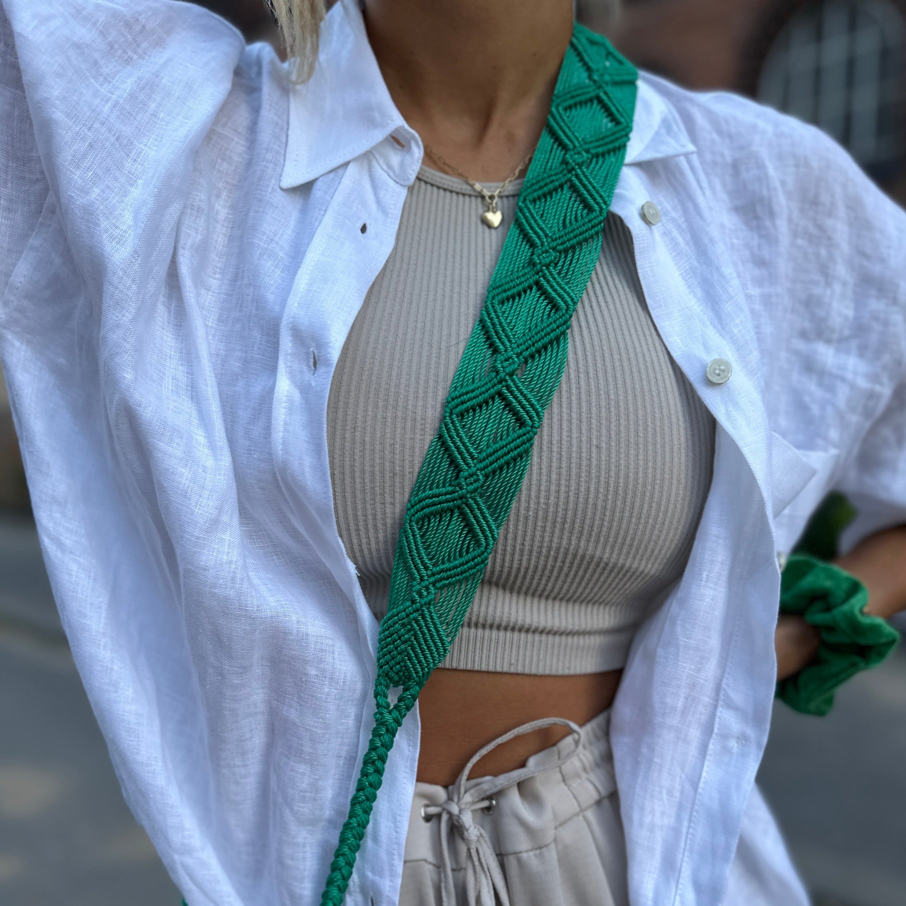 Palm Leaf Phone Strap