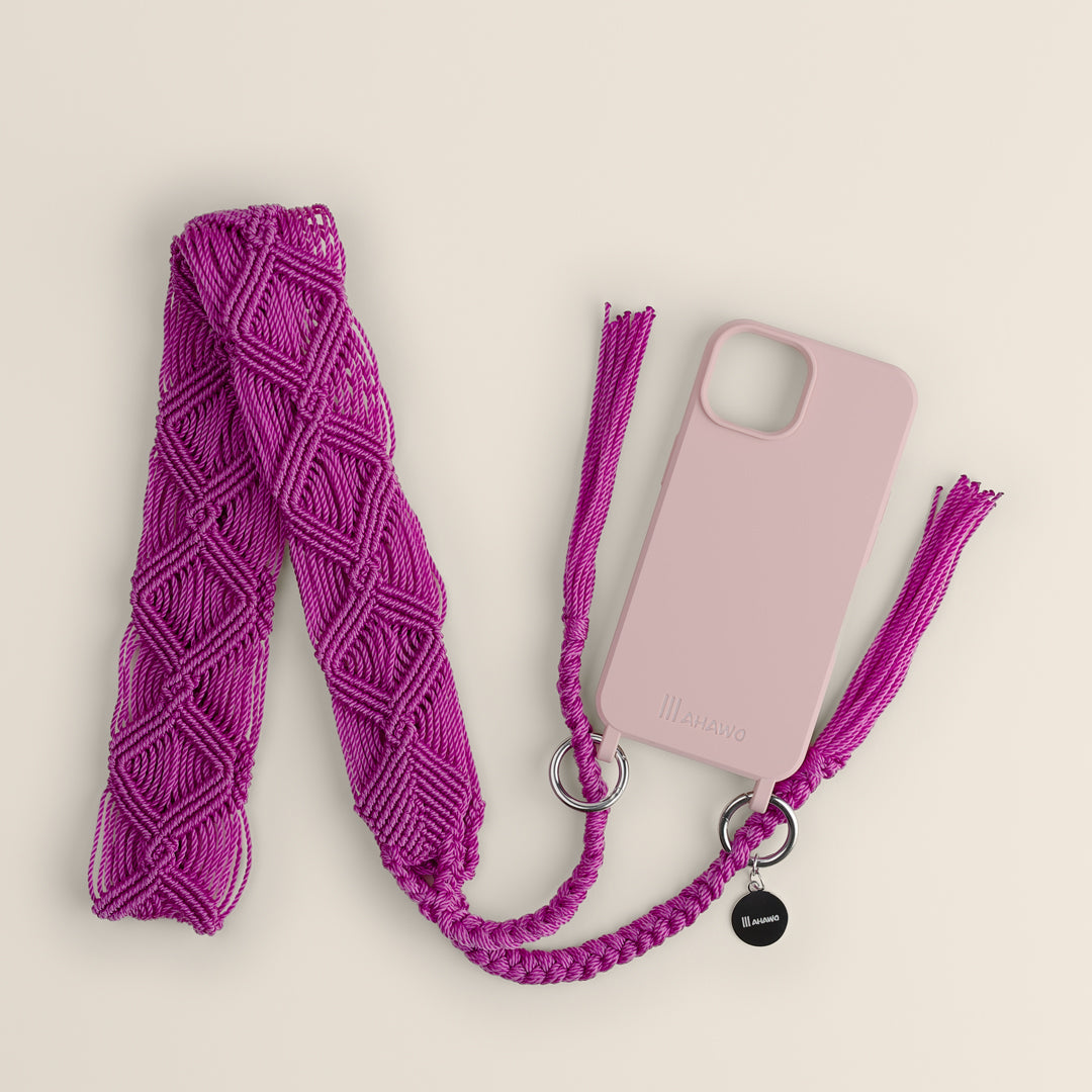 Bright Magenta Phone Strap