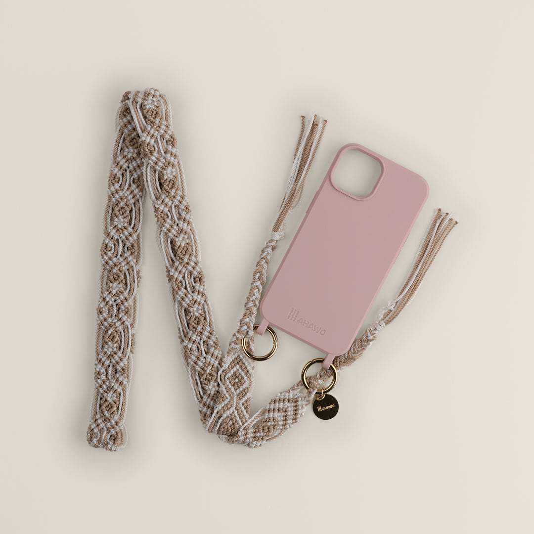 Cashmere Tones Slim Phone Strap