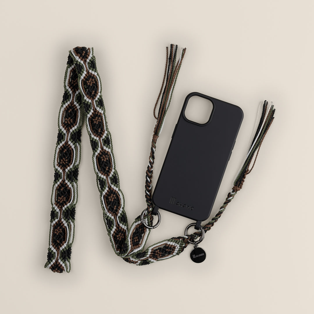 Palm Tree Slim Phone Strap