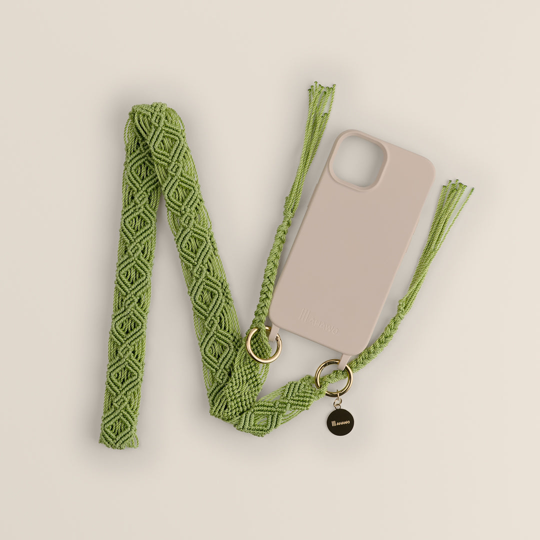 Green Bean Slim Phone Strap