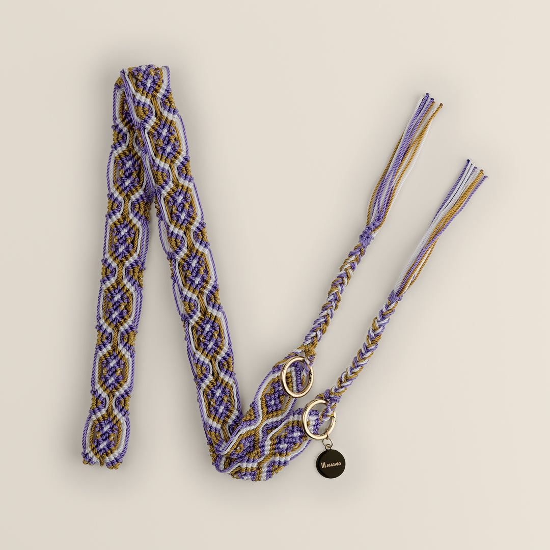 Lavender Field Slim Phone Strap