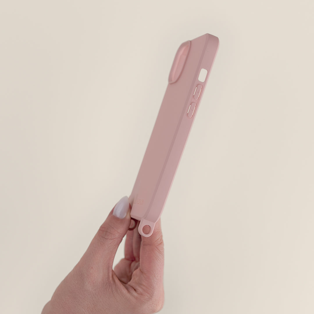 Phone Case with Eyelets Rose