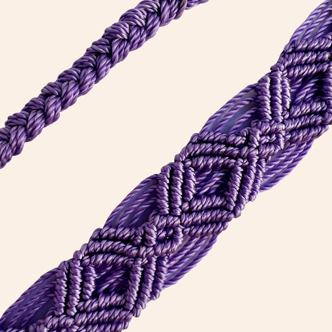 Purple Rain Slim Phone Strap