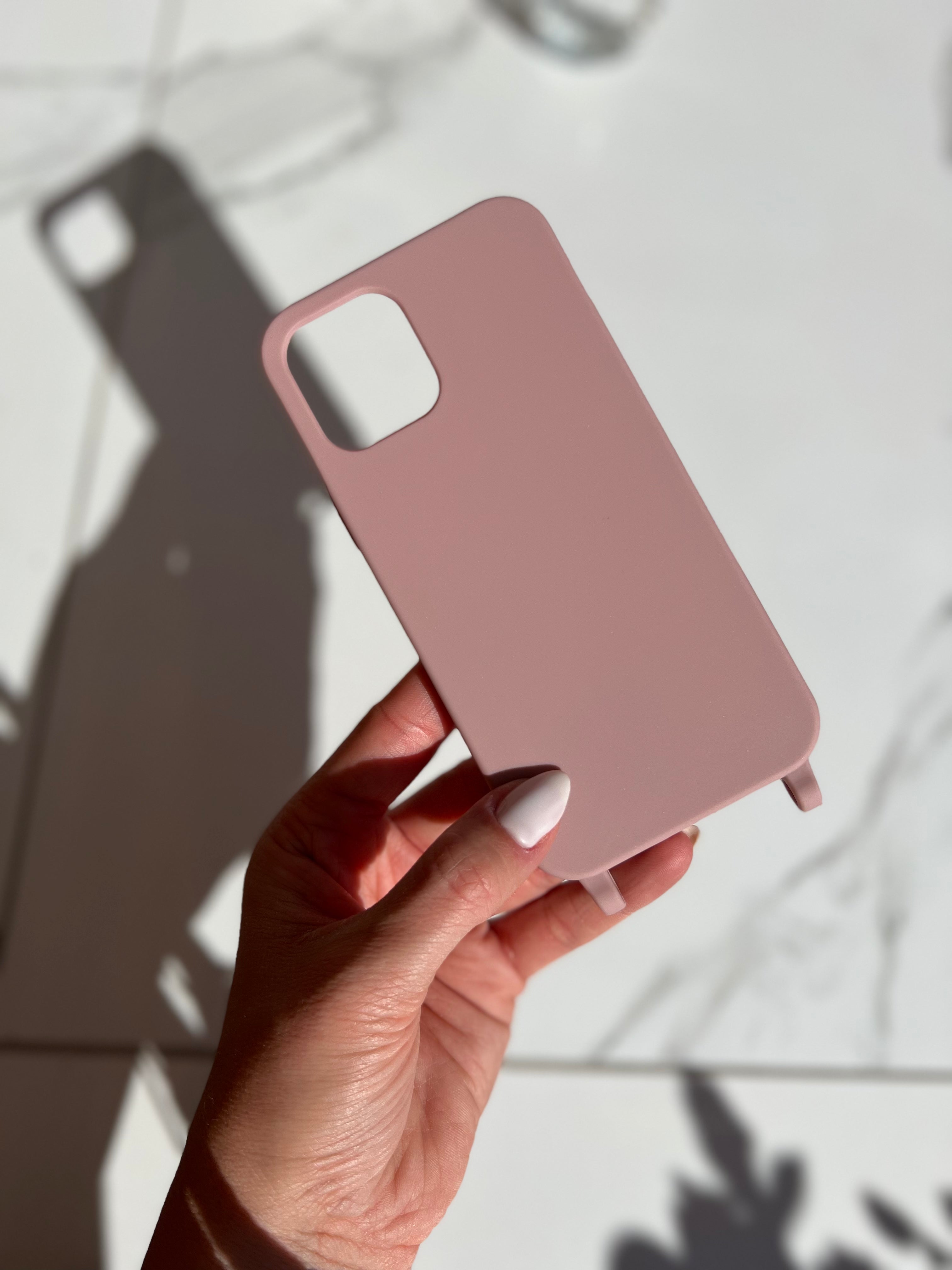Phone Case with Eyelets Rosa 1. Version