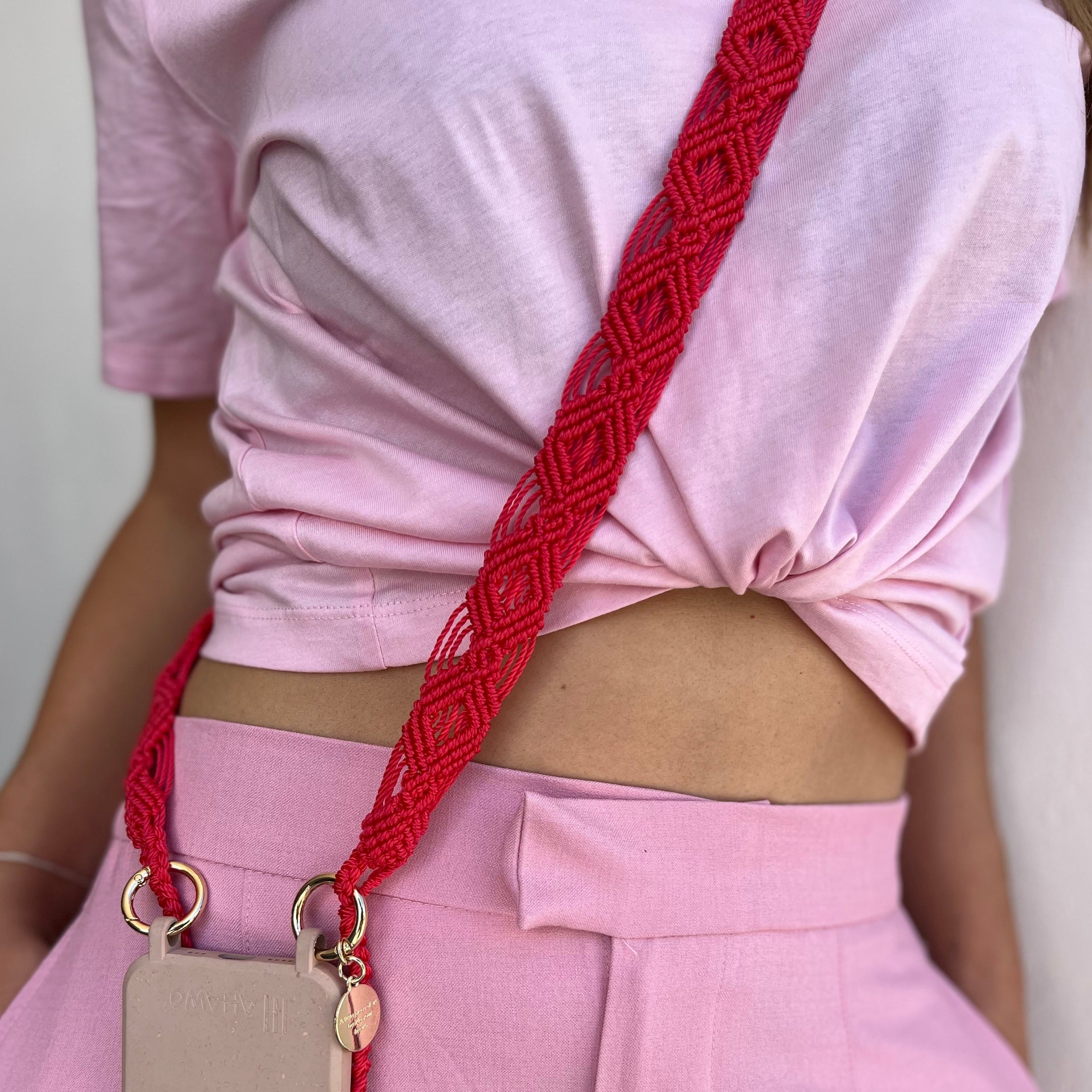 Cherry Lady Slim Phone Strap