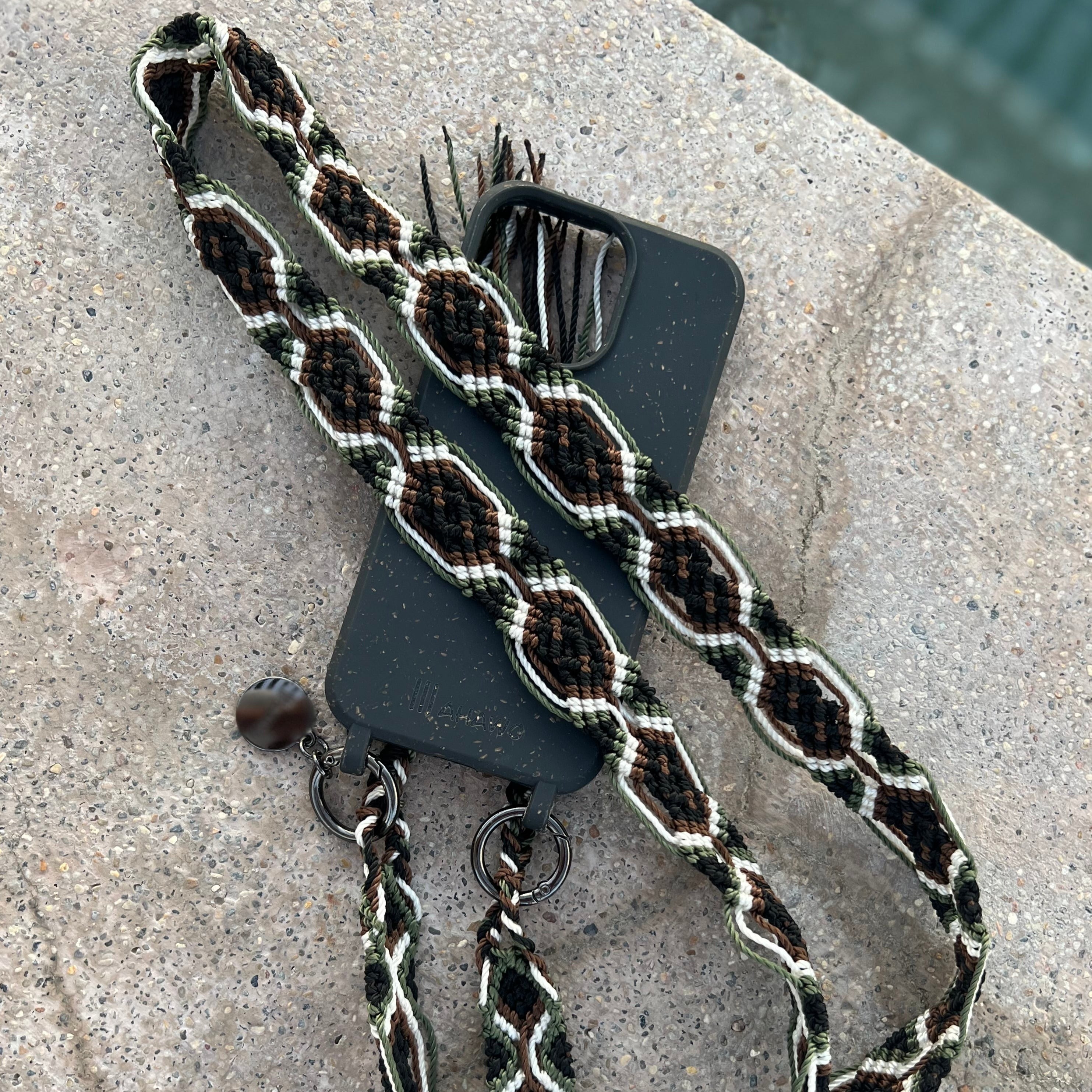 Palm Tree Slim Phone Strap