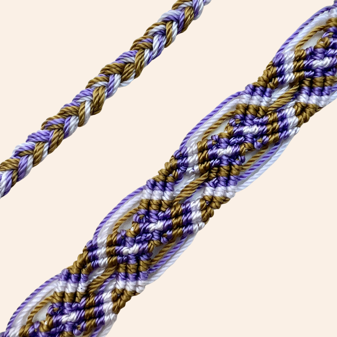 Lavender Field Slim Phone Strap