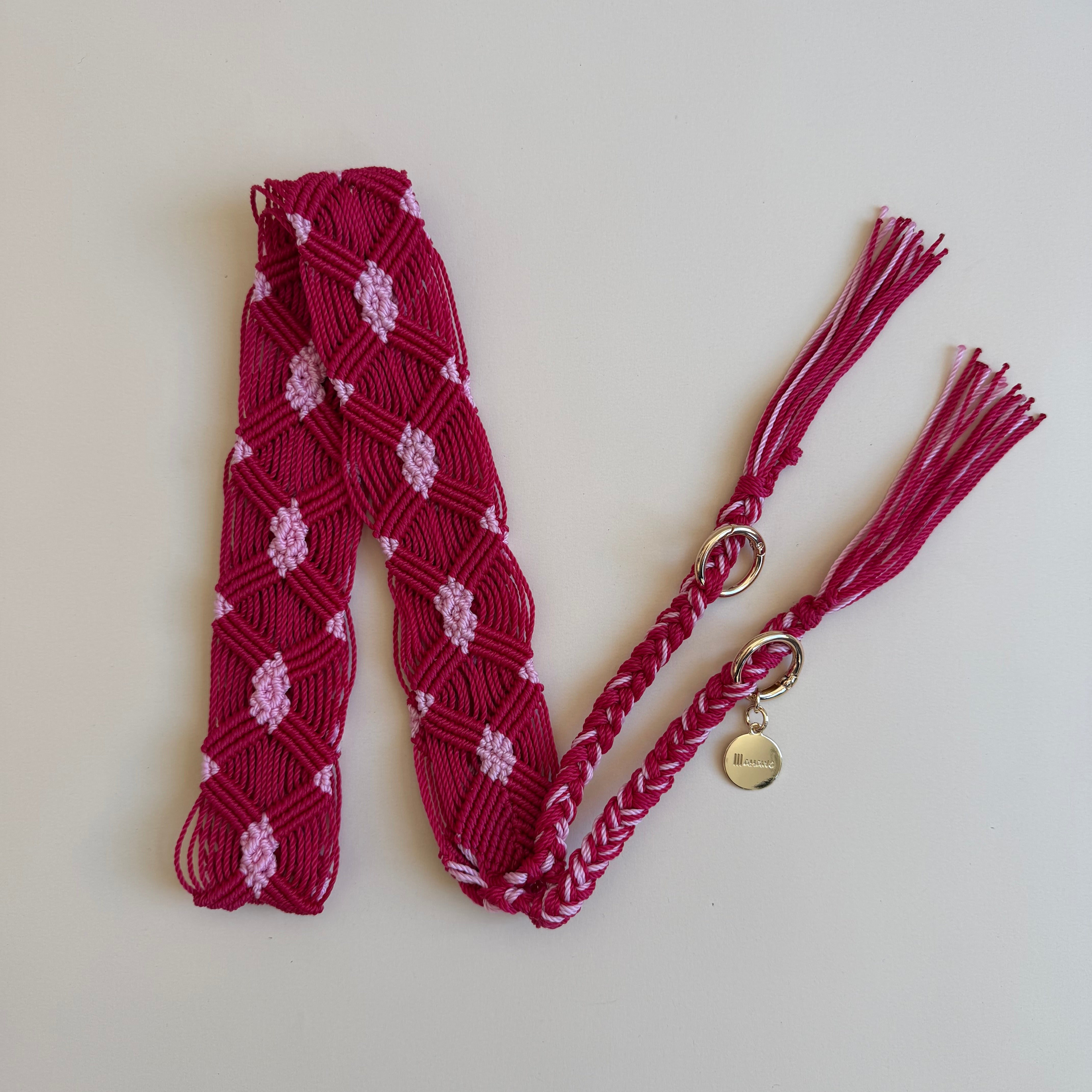 Berry Cream Phone Strap