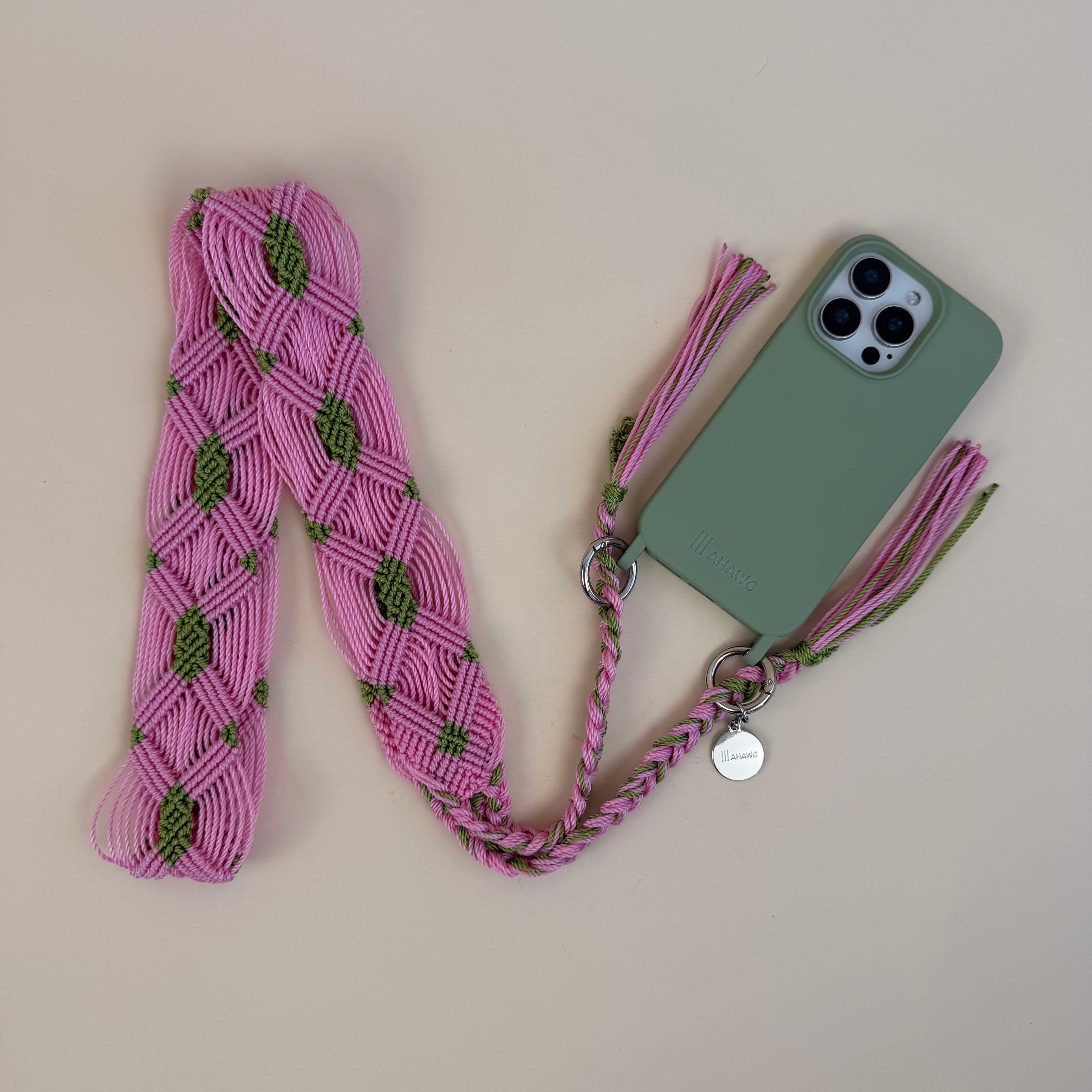Blush Garden Phone Strap