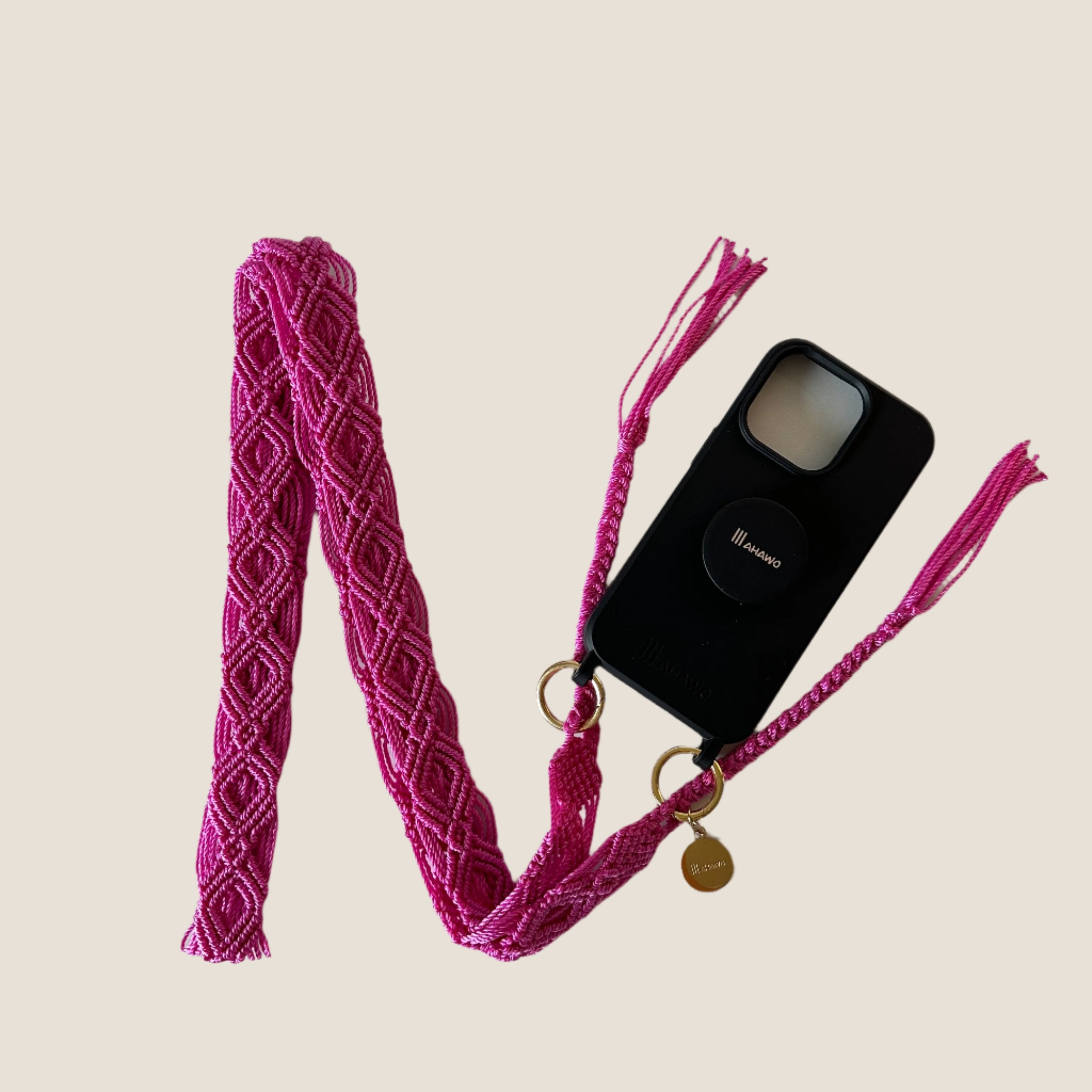 Bright Magenta Slim Strap