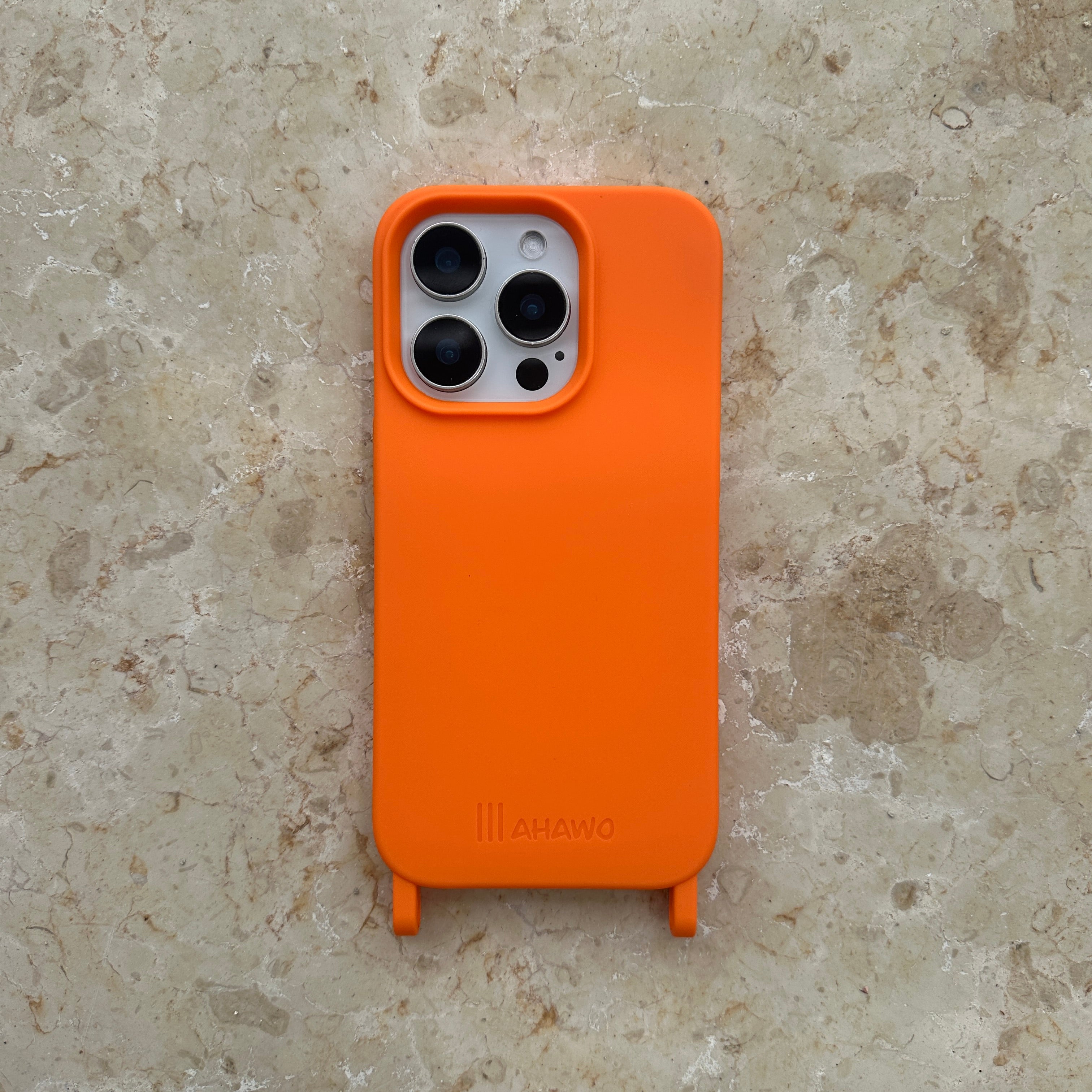 Handyhülle mit Ösen Orange