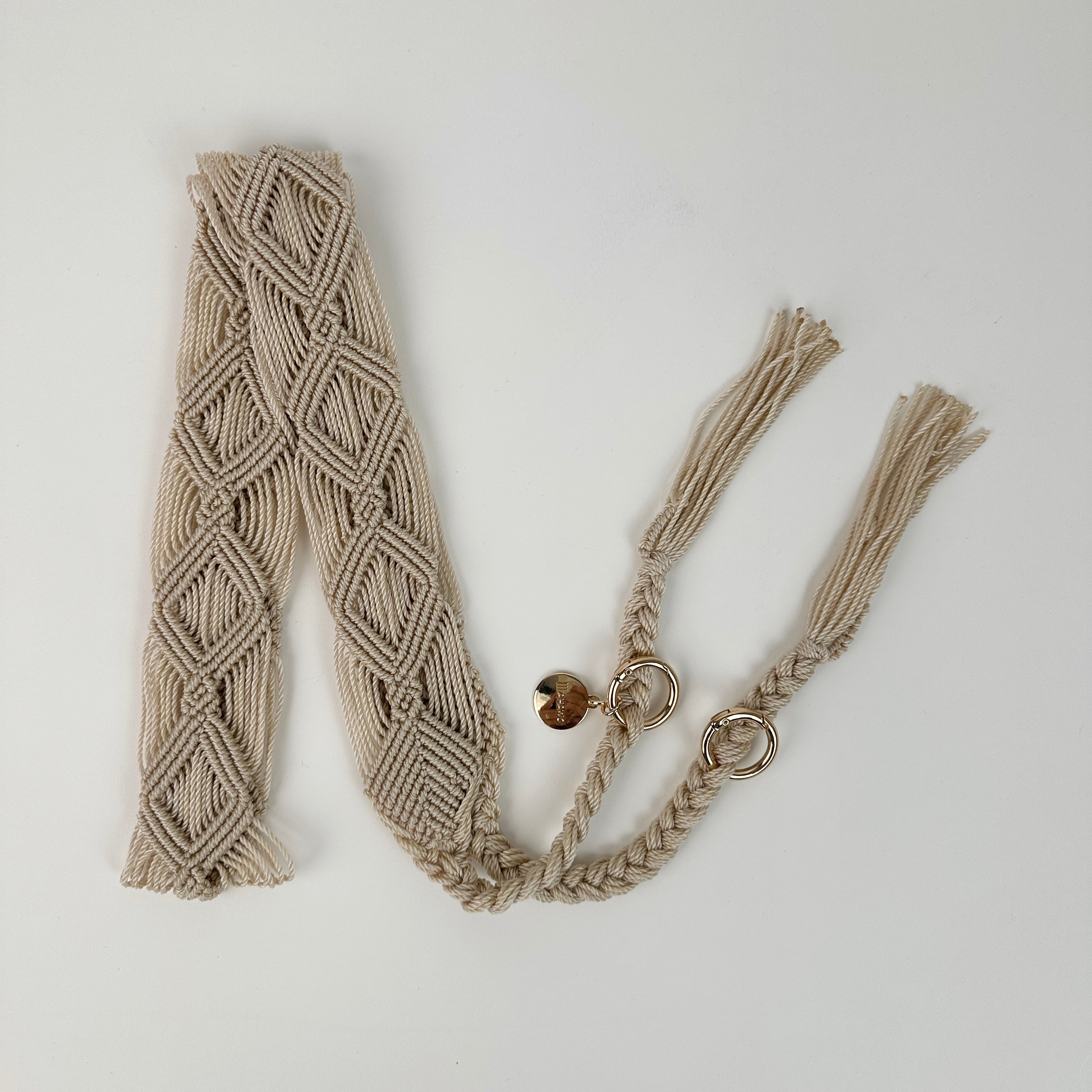 Cream Butter Phone Strap