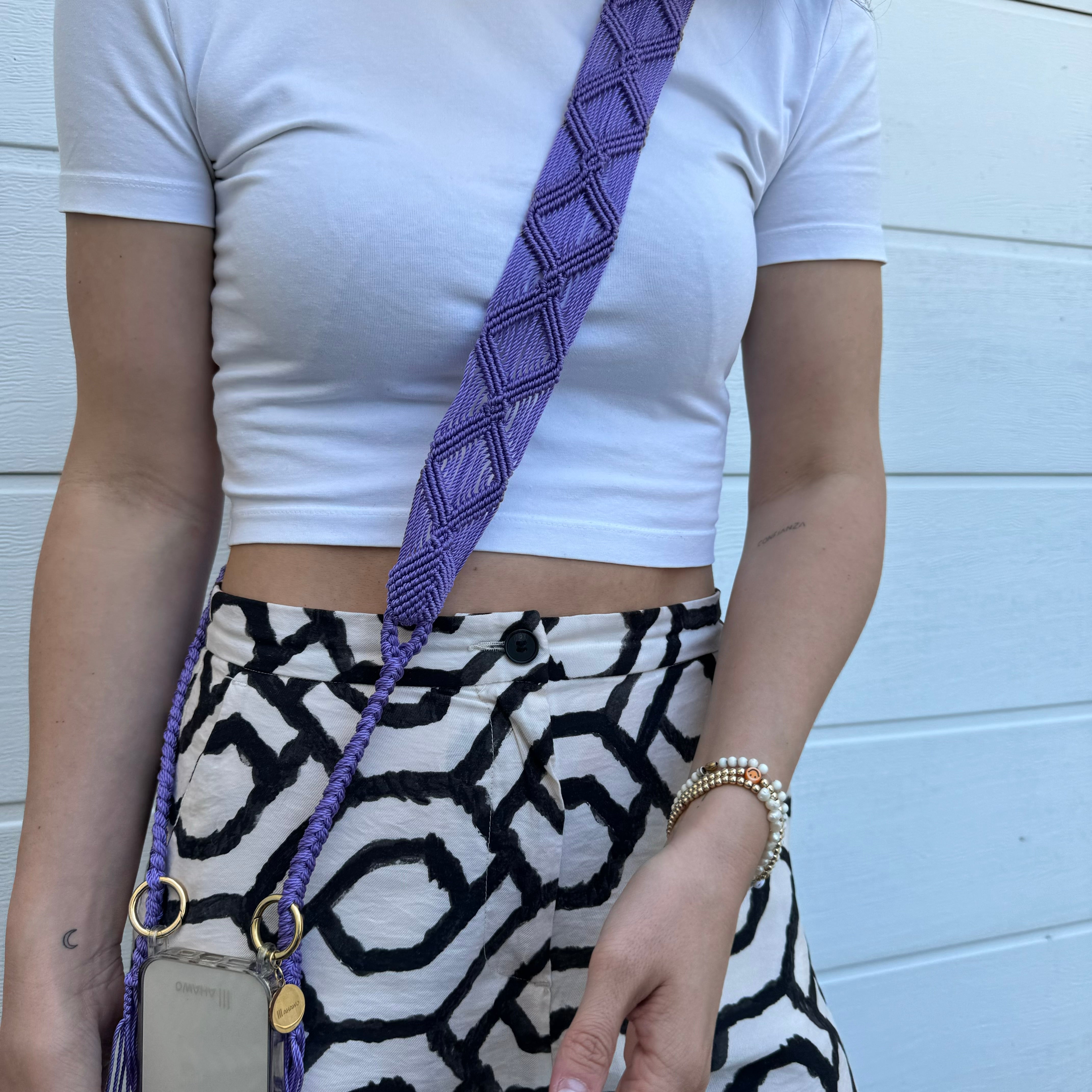 Purple Rain Phone Strap