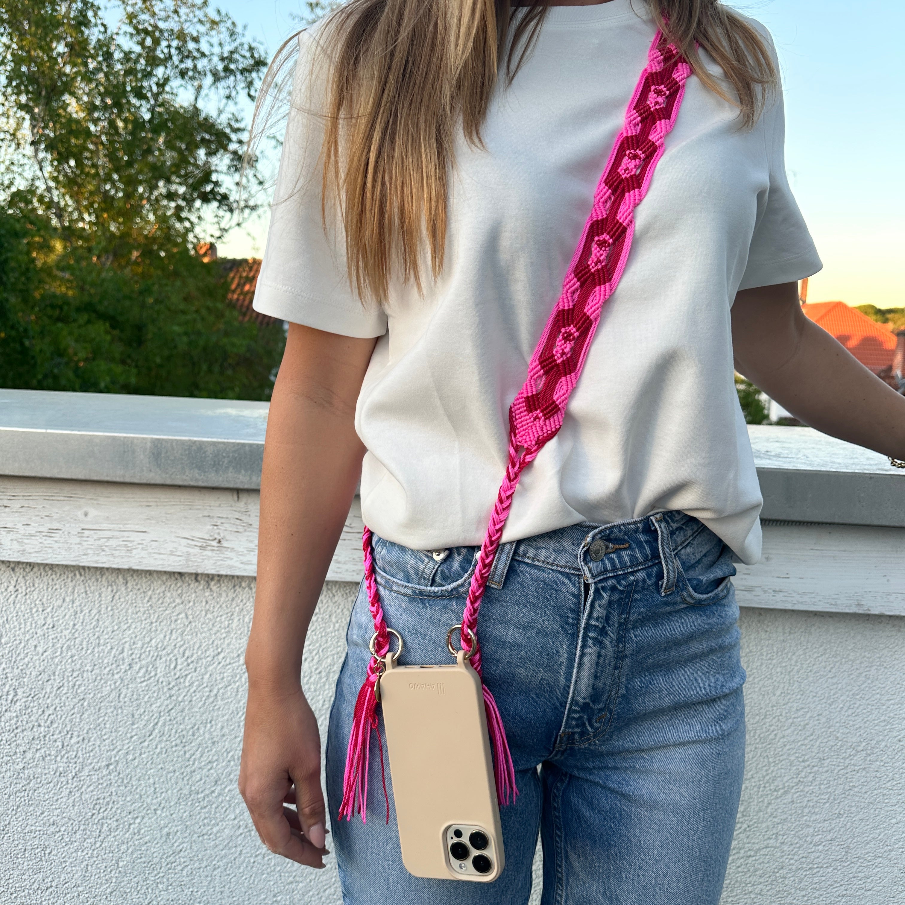 Rasberry Rush Phone Strap