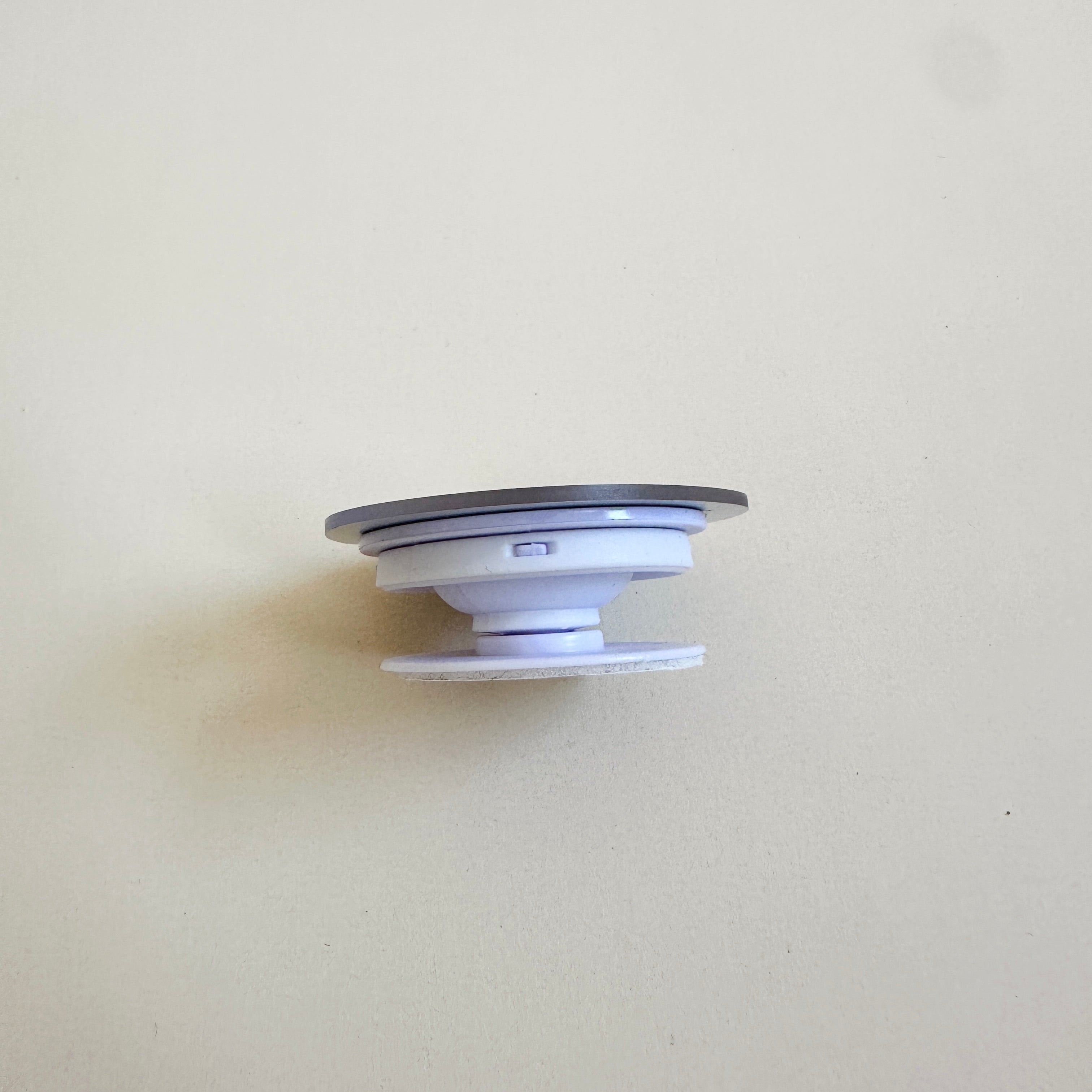 Phone Pop Holder Smiley White