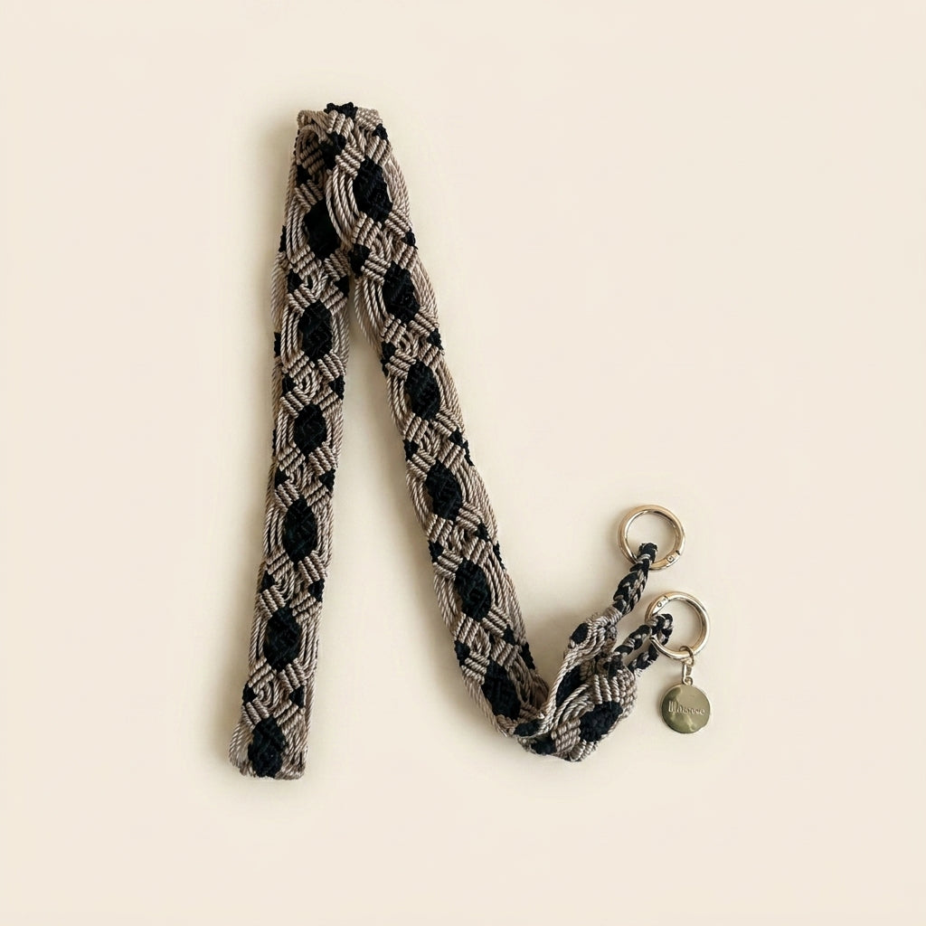 Cappuccino Dream Slim Phone Strap with Eyelets