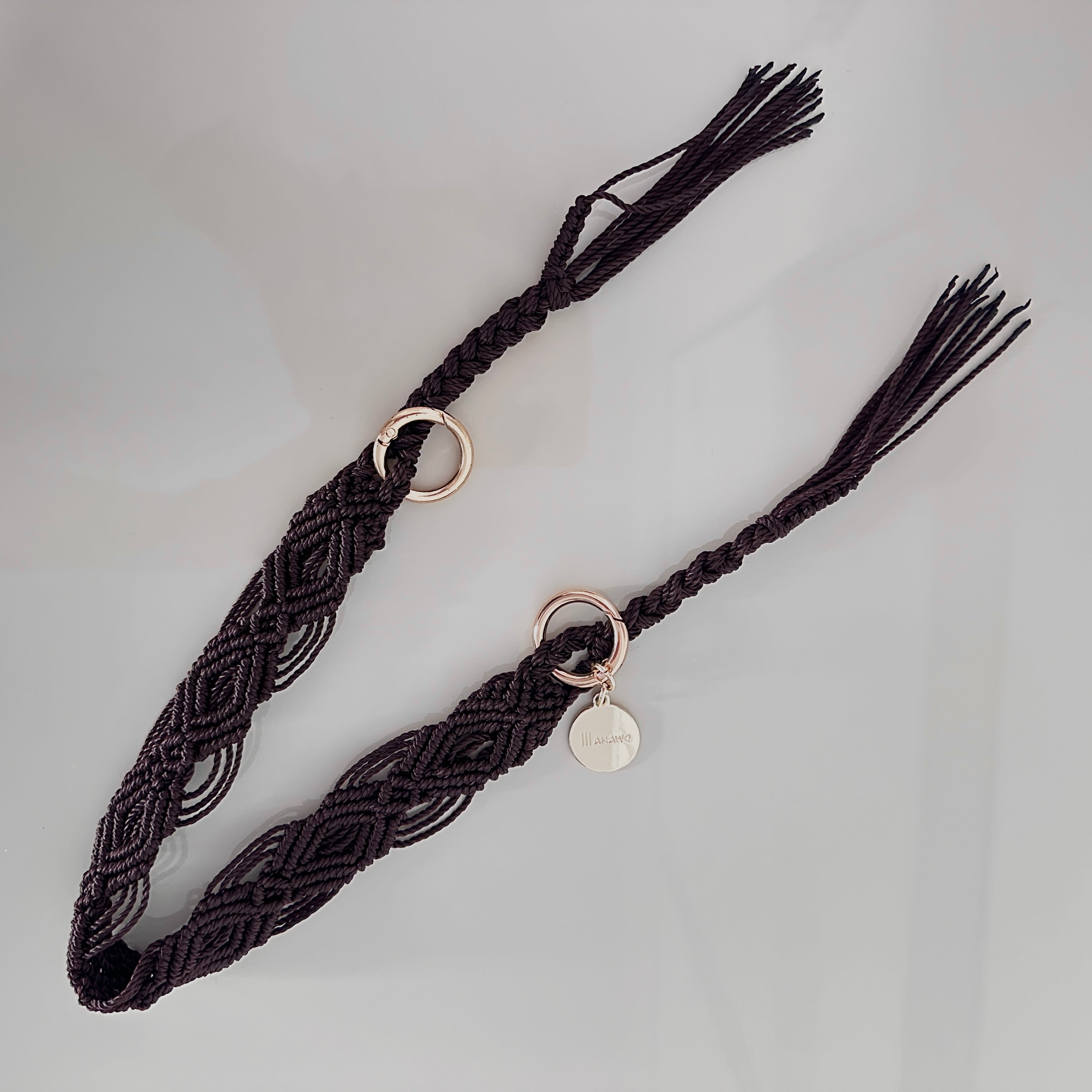 Short Phone Strap "Dark Chocolate"