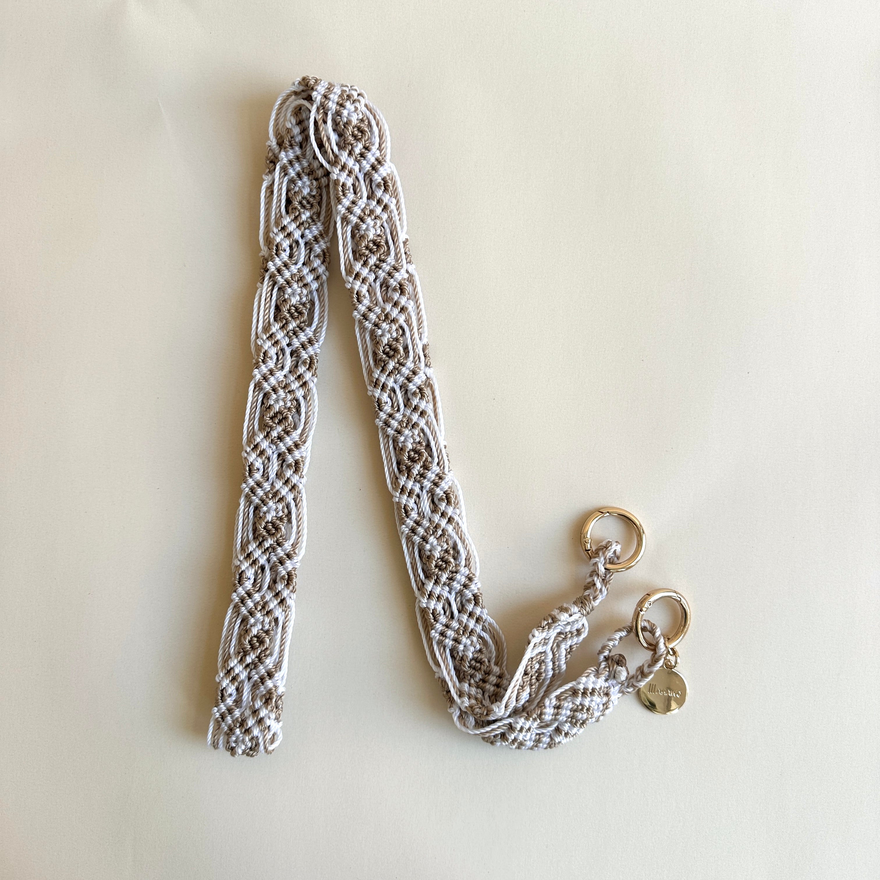 Cashmere Tones Slim Phone Strap with Eyelets