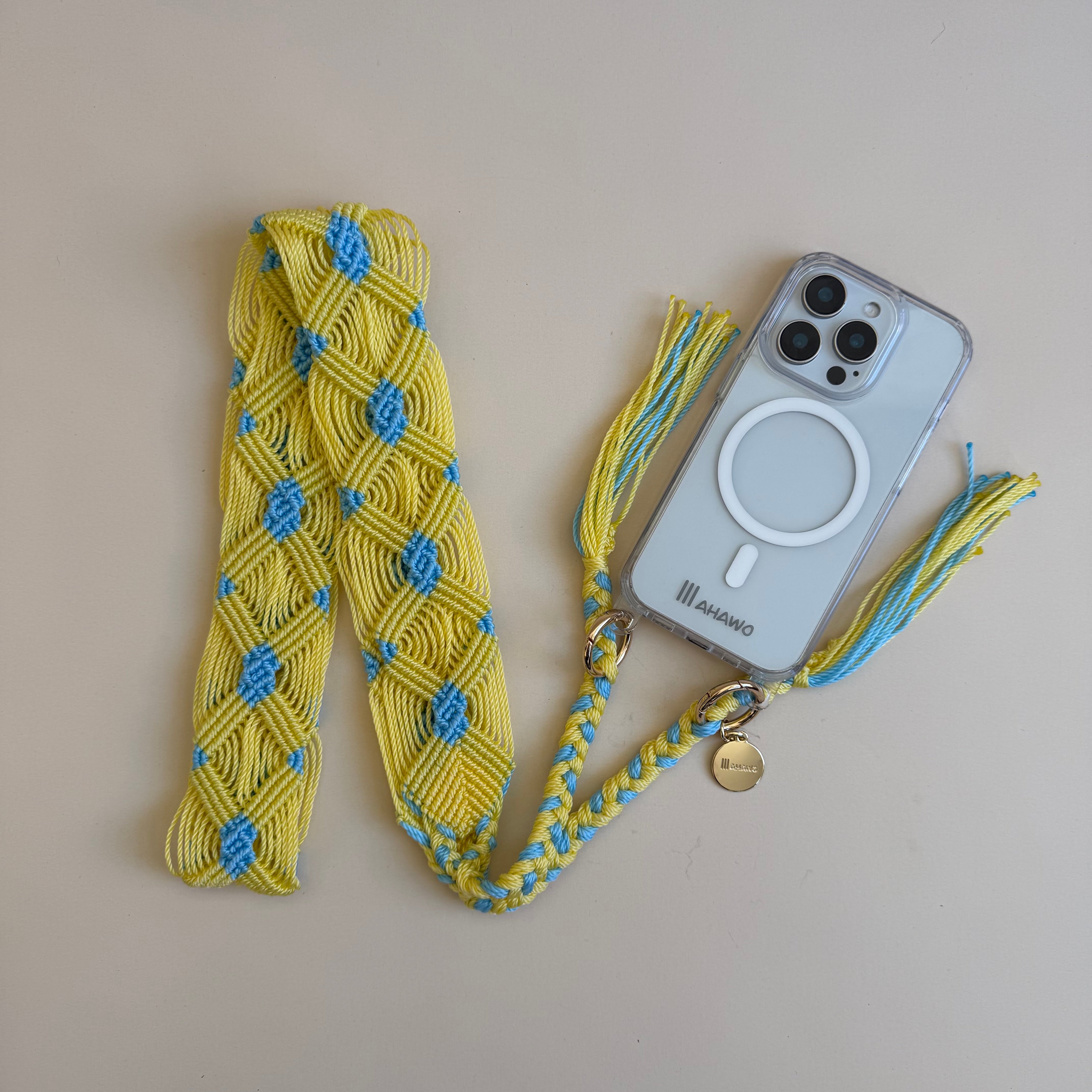 Lemon Sky Phone Strap