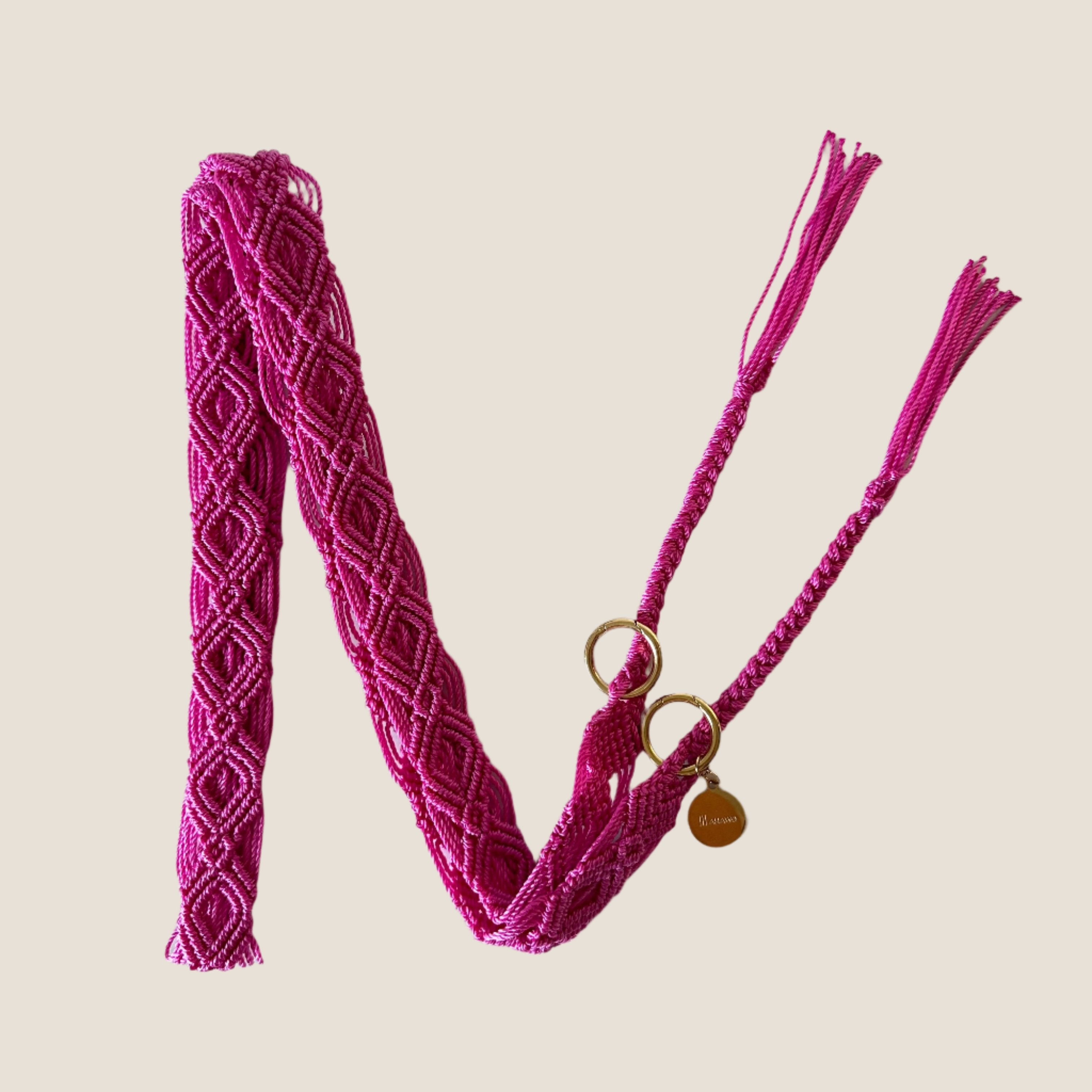 Bright Magenta Slim Strap