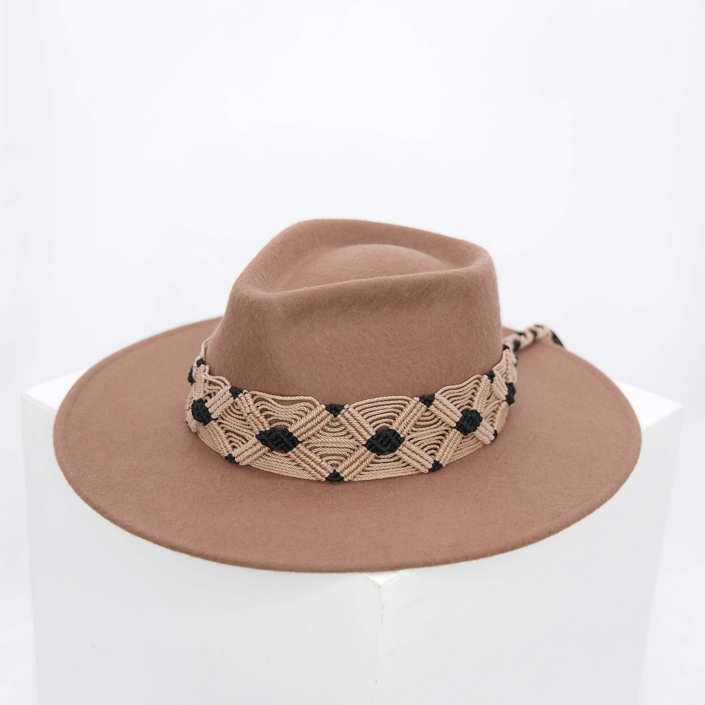 Hat Fuego – Brown with Cappuccino Dream Regular Hatband